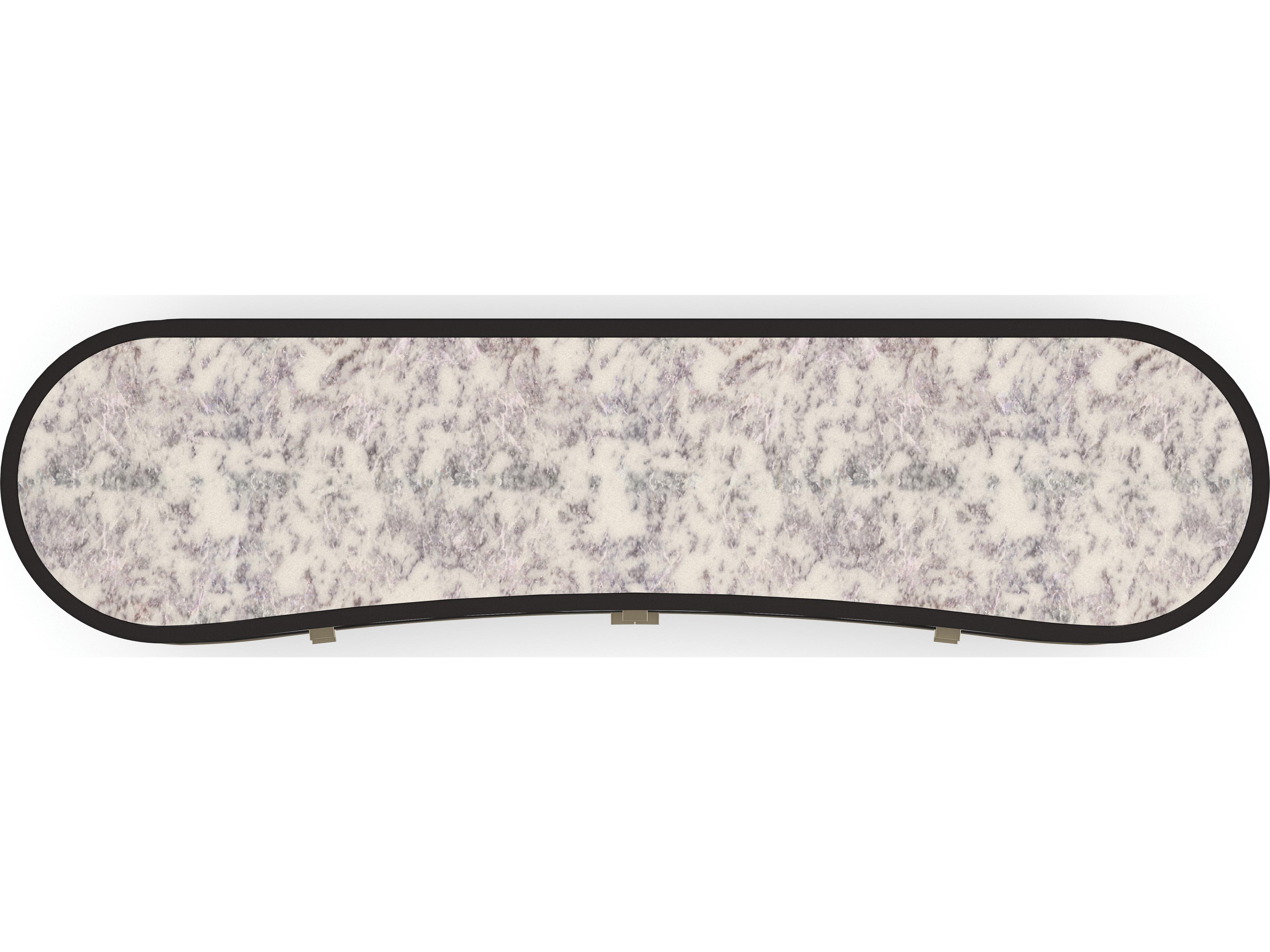 Caracole Classic Glace 75" Acacia Wood Sideboard