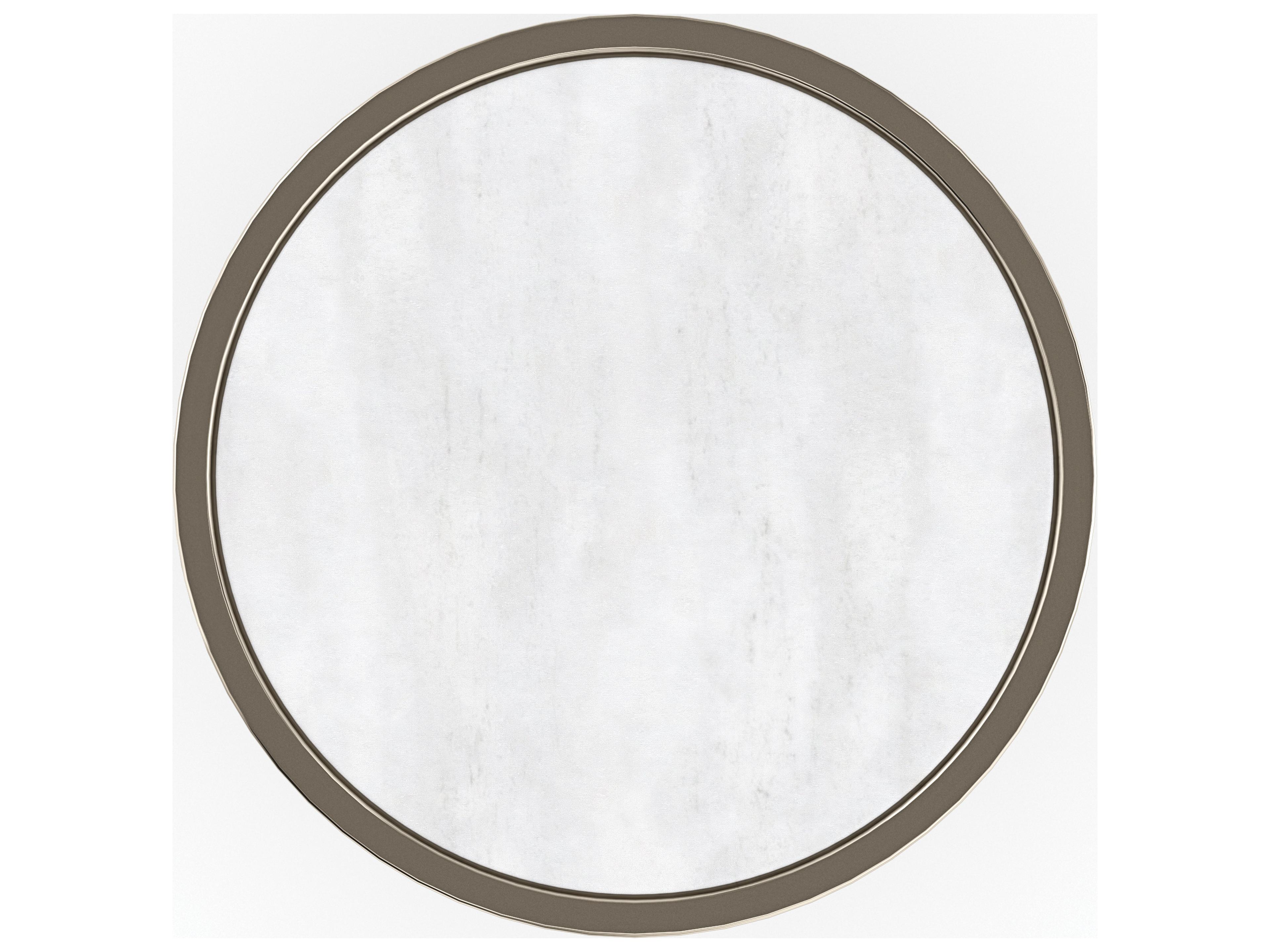 Caracole Classic Gamma 6" Round Stone End Table