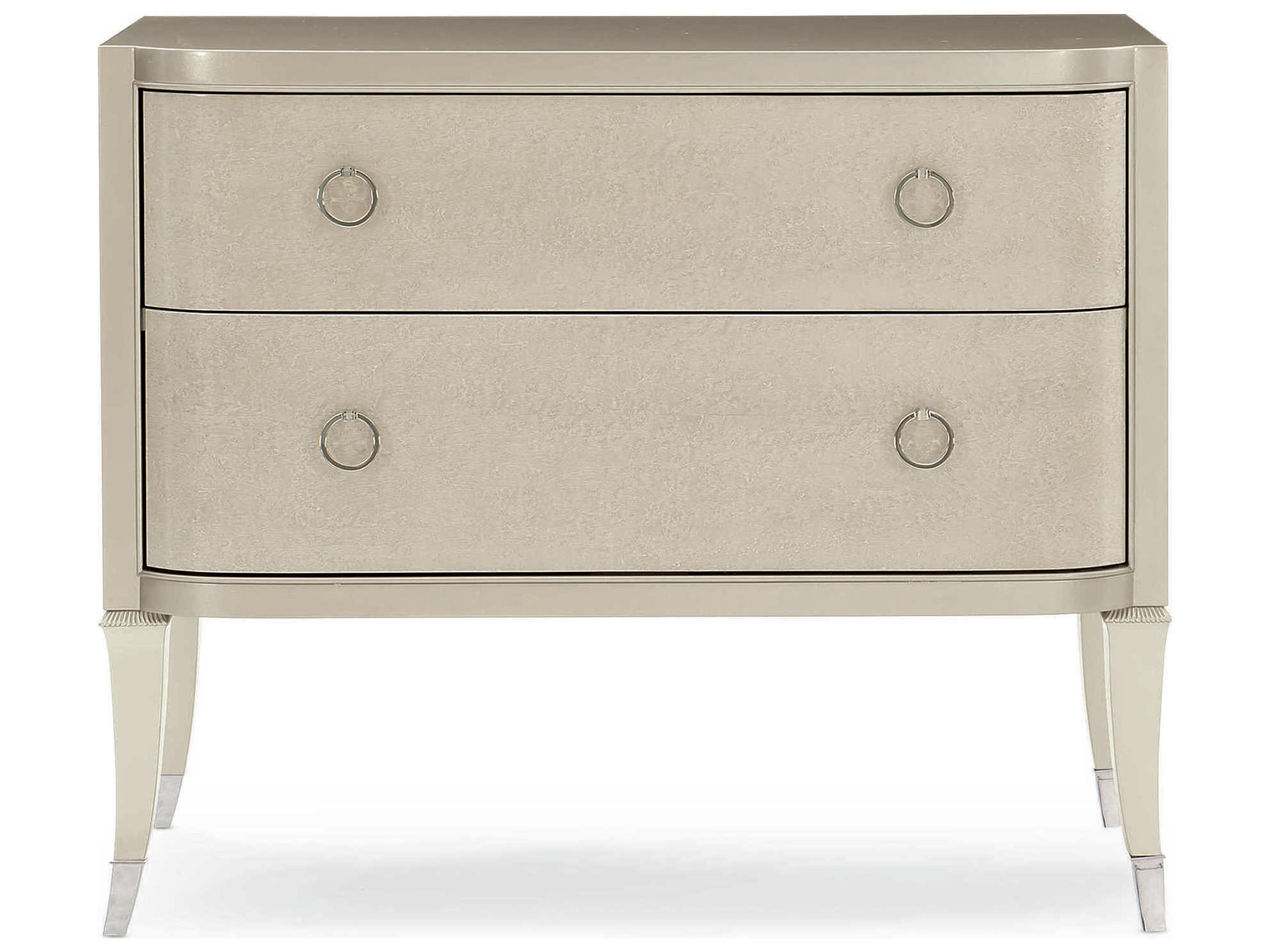 Caracole Classic Perfect Match 2-Drawers Nightstand