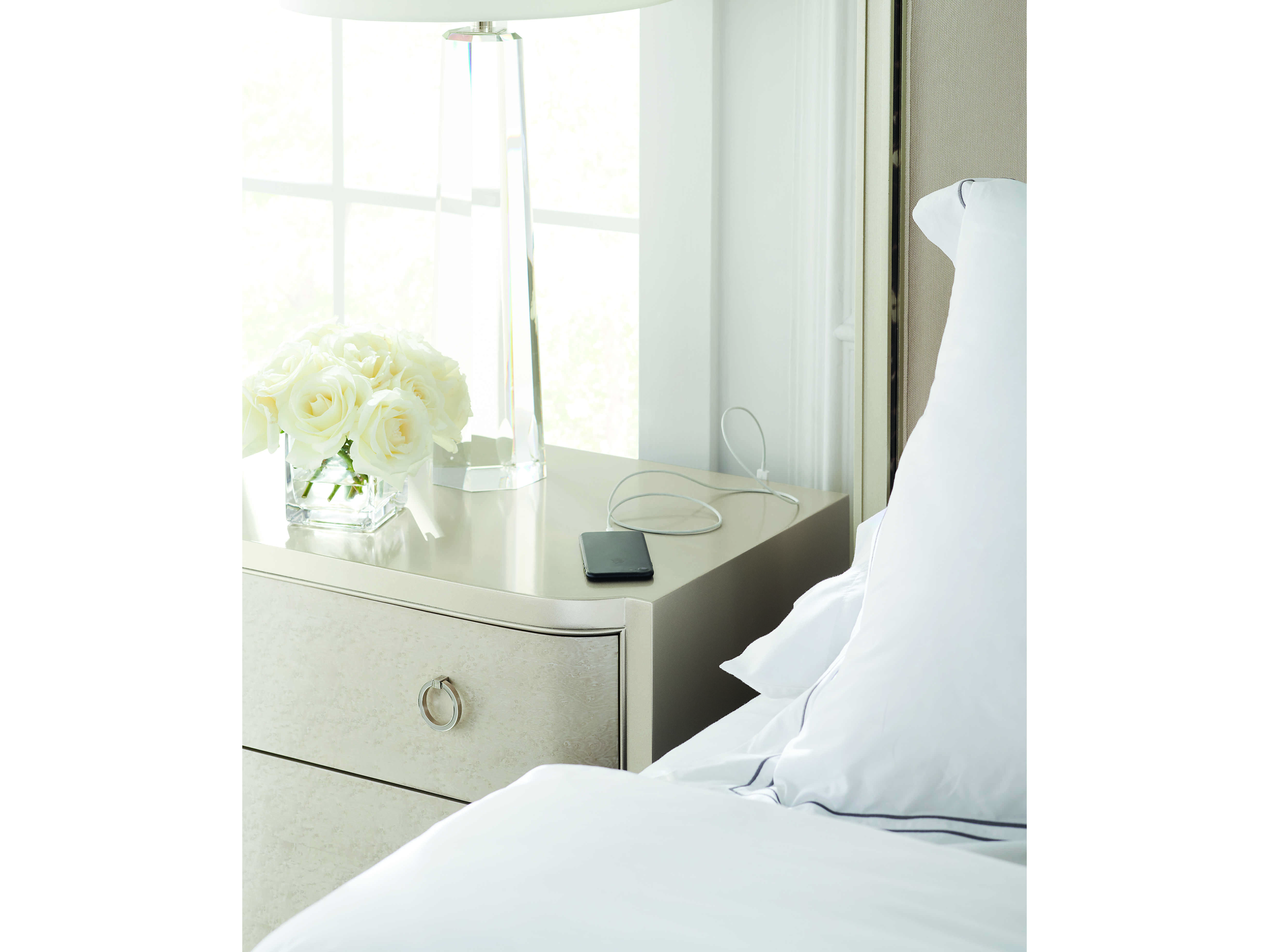 Caracole Classic Perfect Match 2-Drawers Nightstand