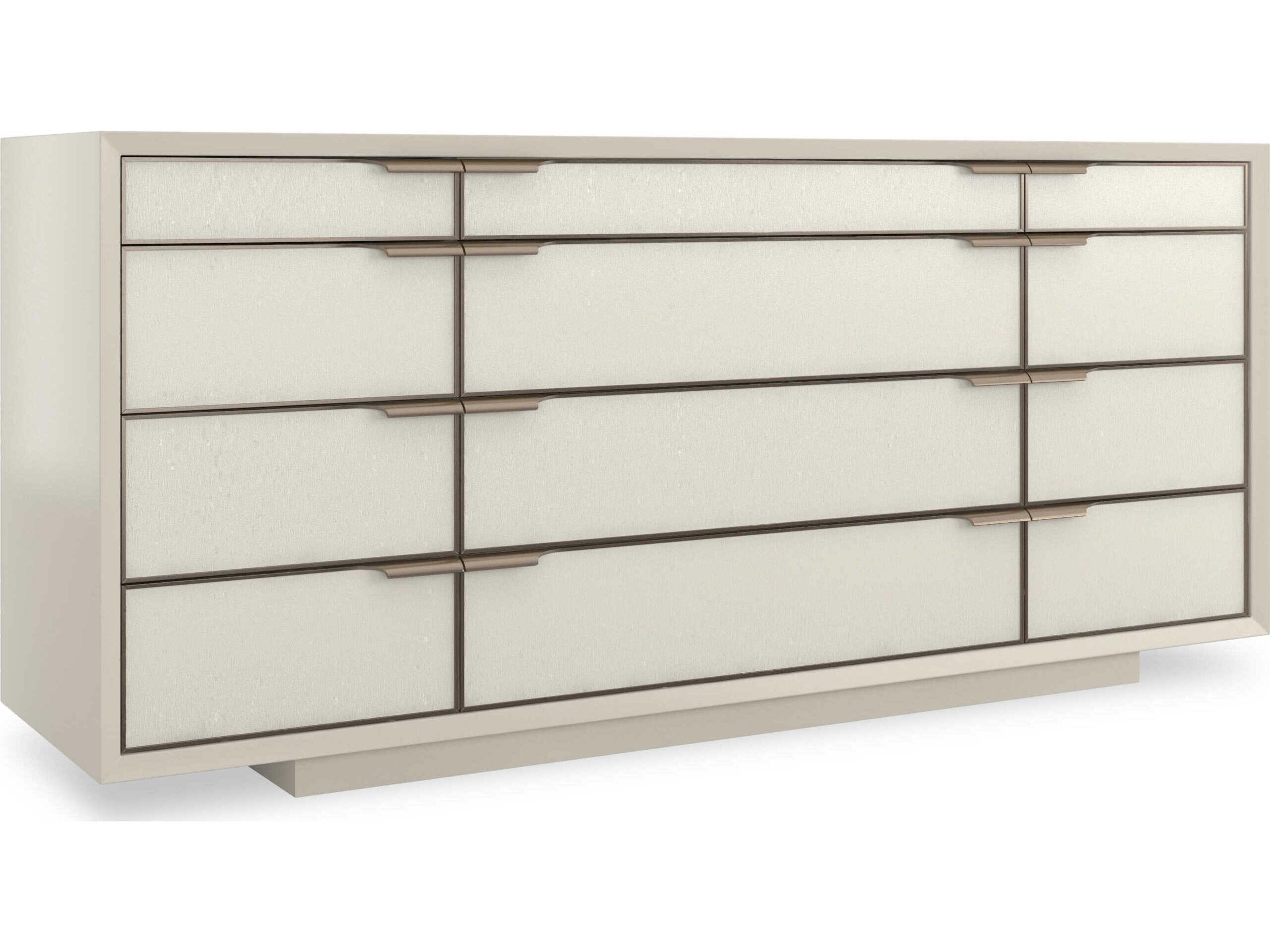 Caracole Classic All Wrapped Up Champagne Hardwood Dresser