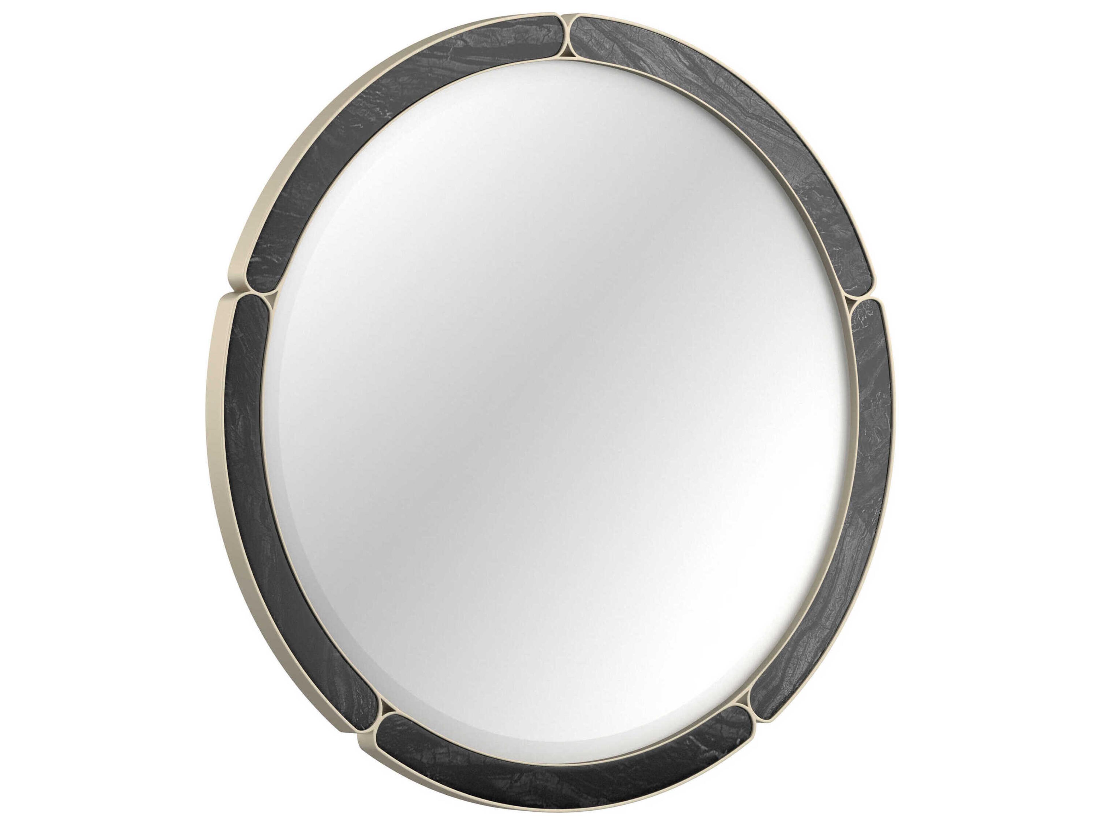 Caracole Classic Cabochon Wall Mirror Round