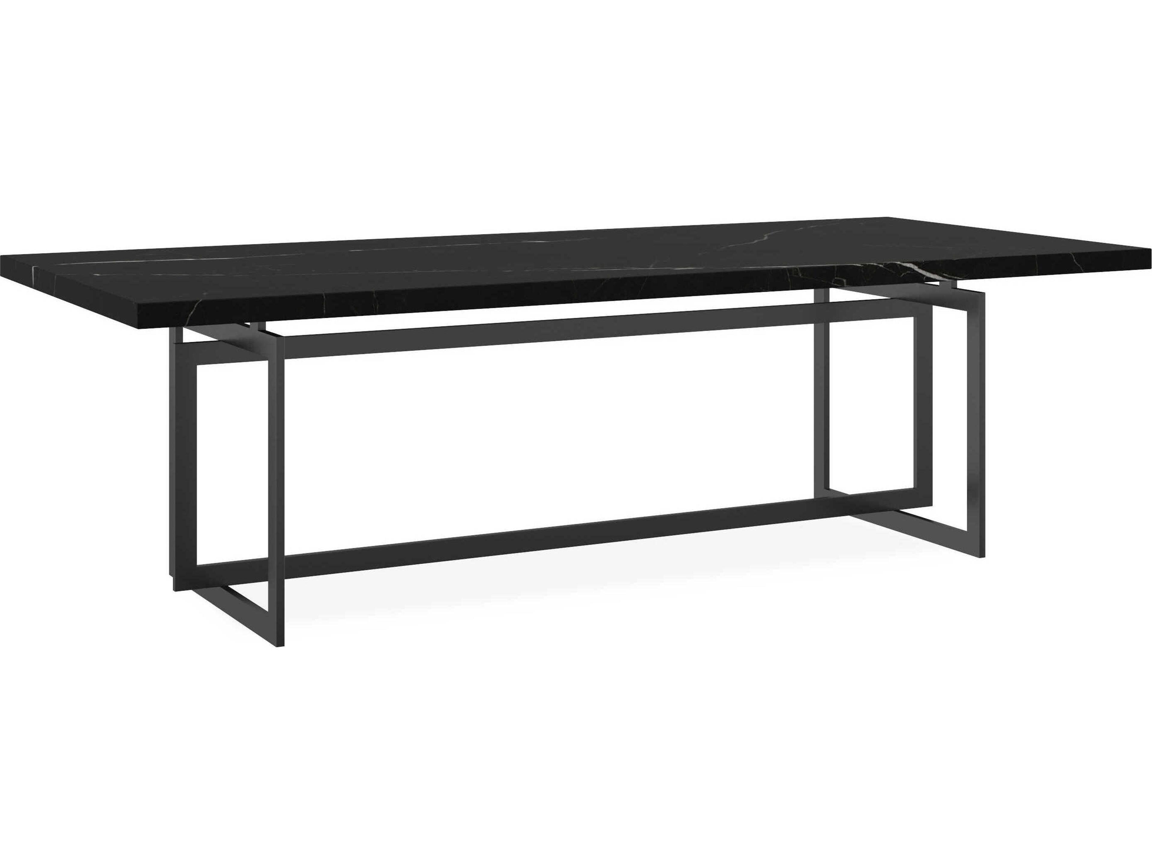 Caracole Classic Wish You Were Here Rectangular Marble Dining Table