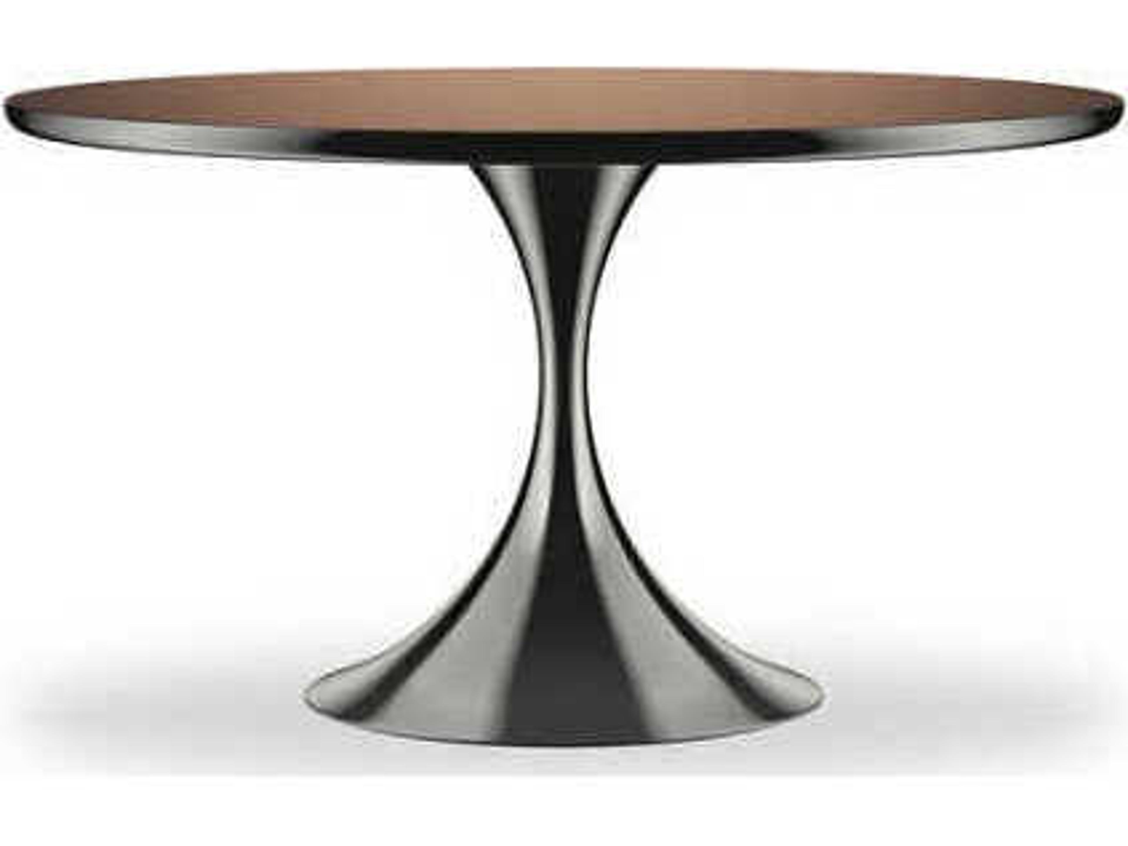 Caracole Classic Semper Round Wicker Dining Table