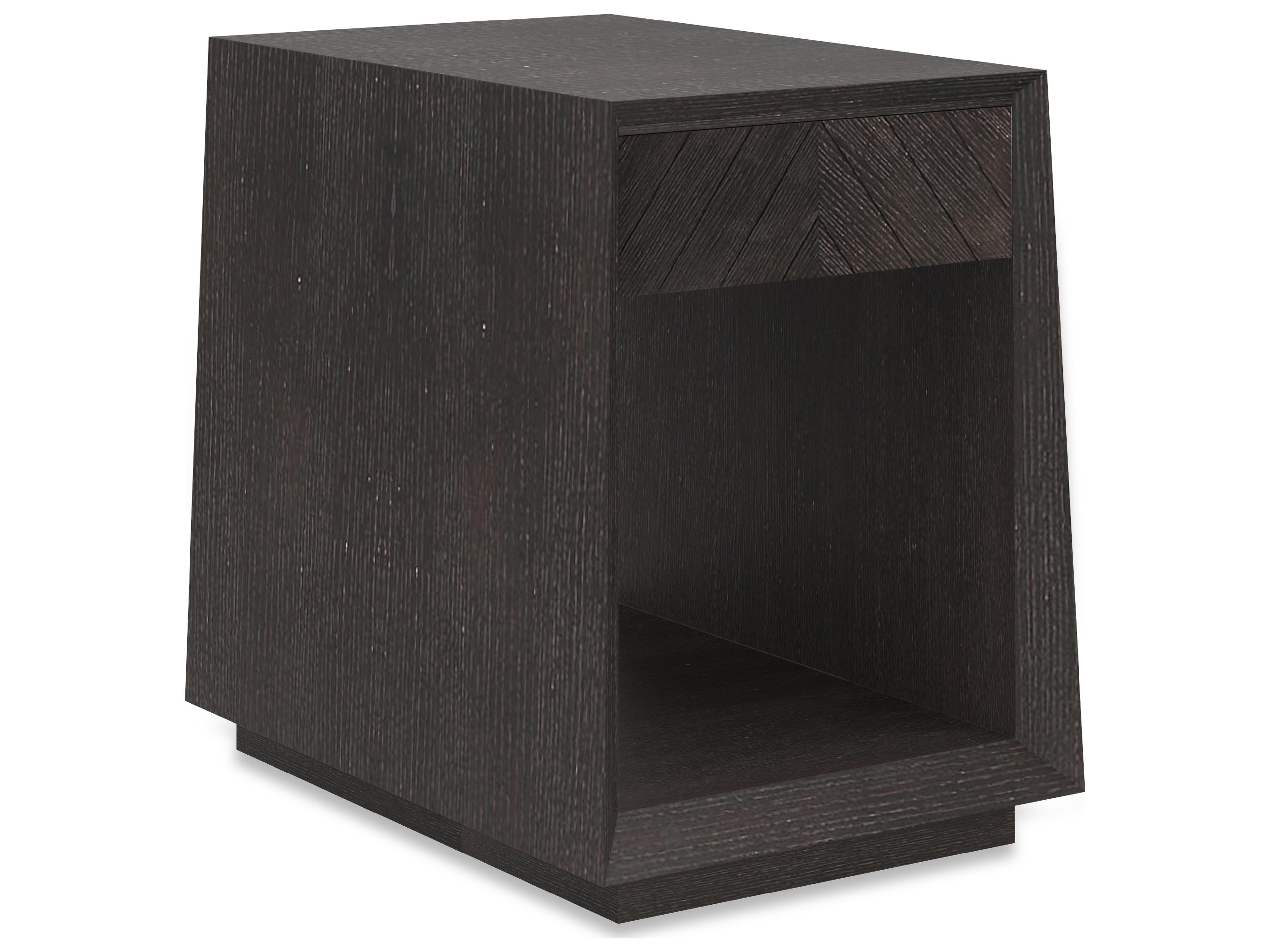 Caracole Classic Bridges Rectangular Wood End Table