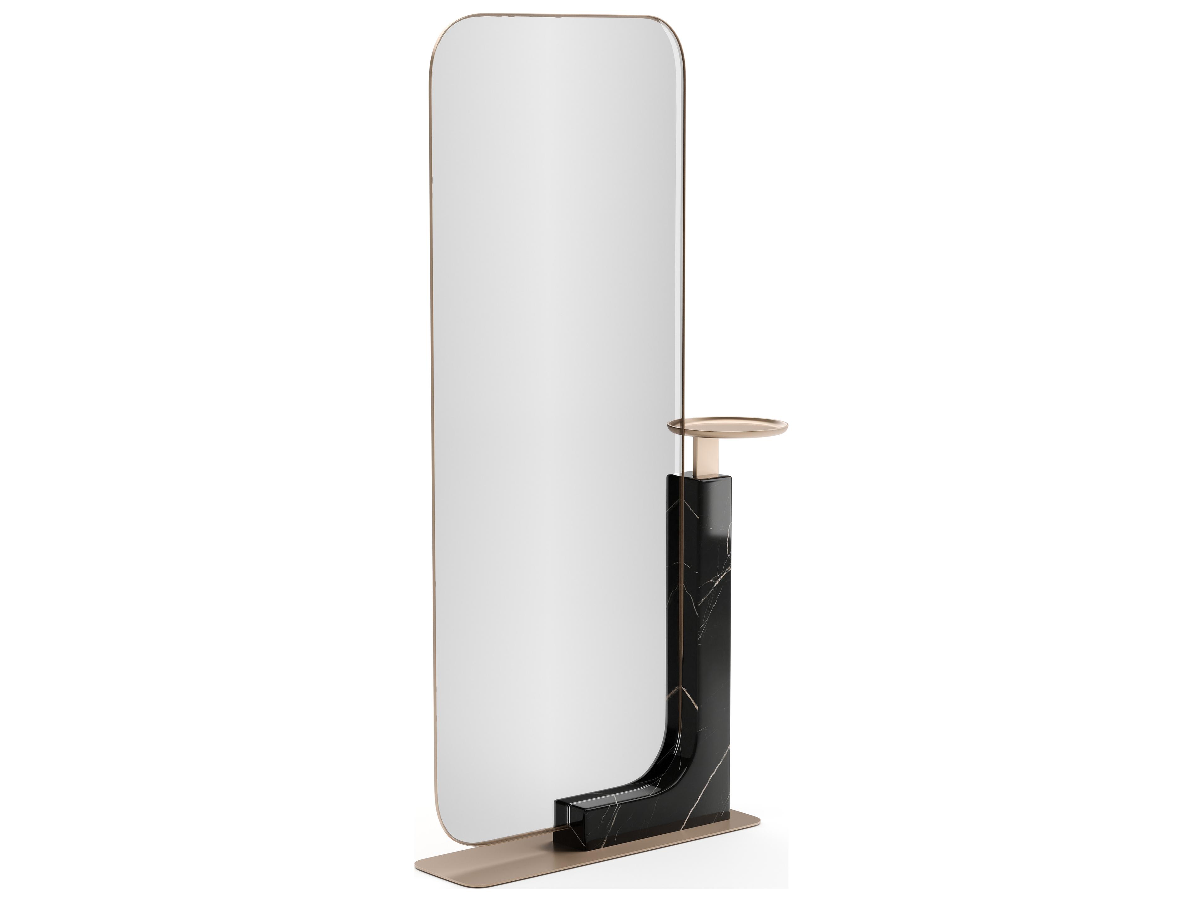 Overlap Floor Mirror Rectangular
