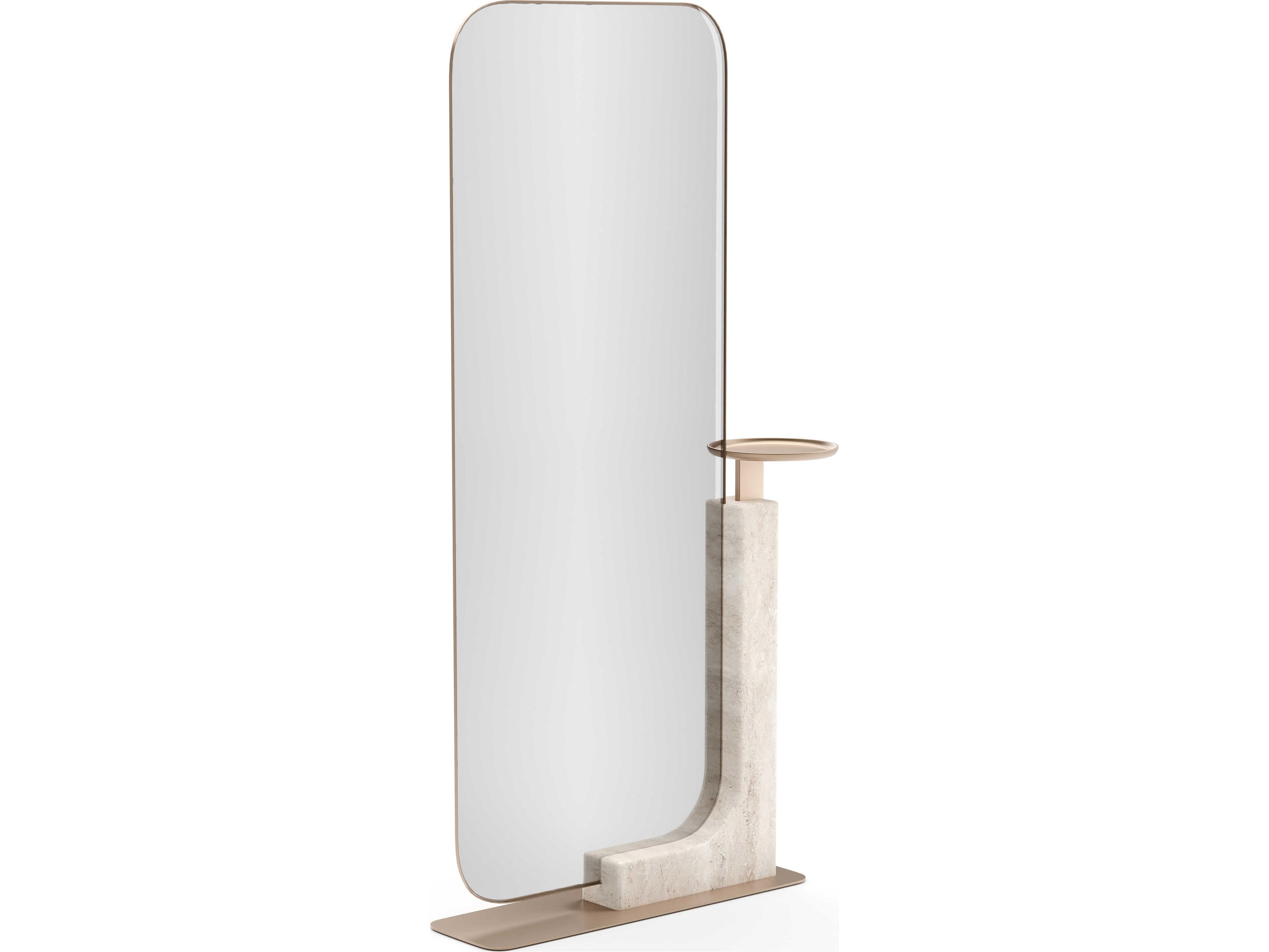 Overlap Floor Mirror Vertical