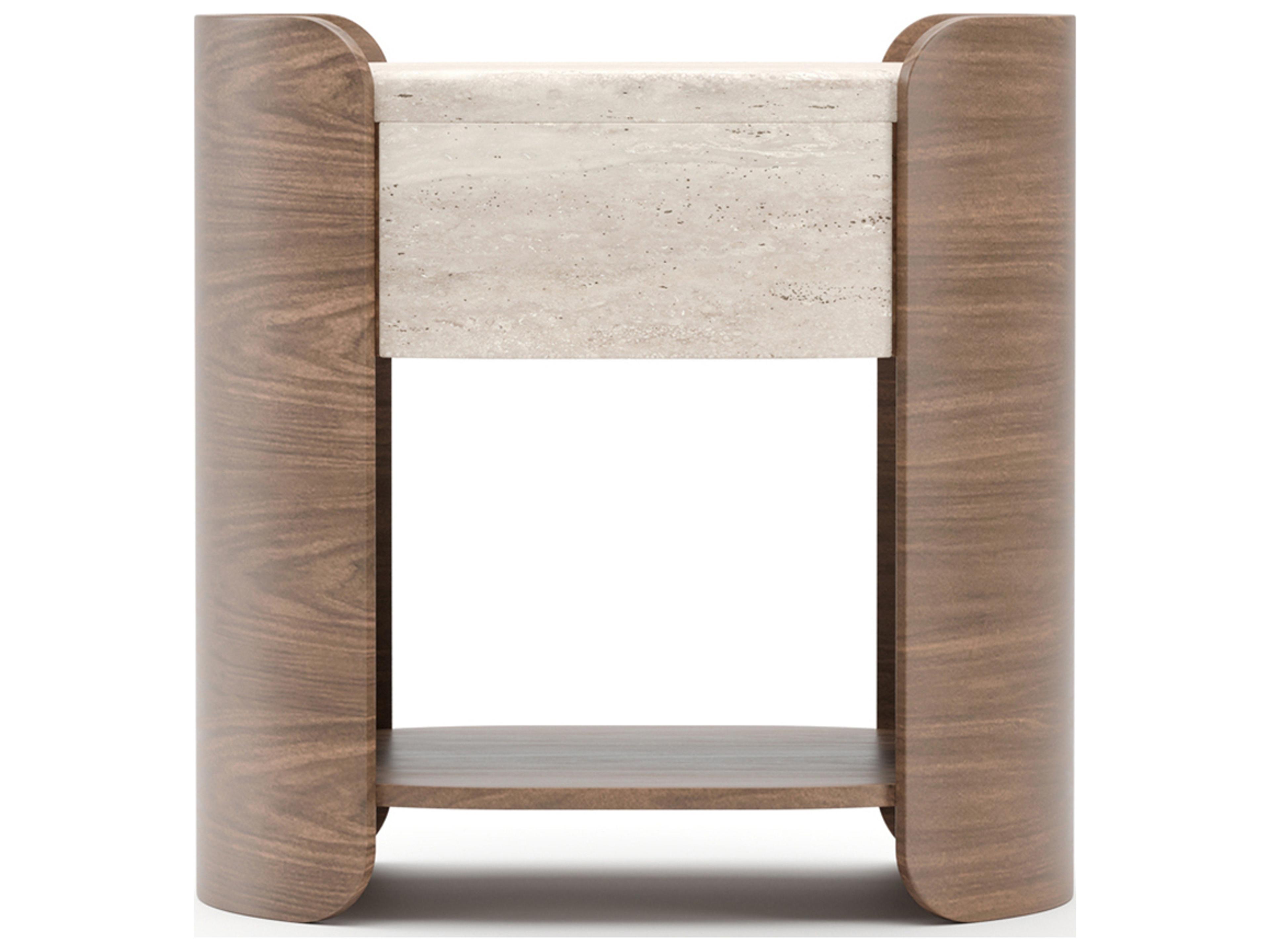 Caracole Fleur Brown Nightstand