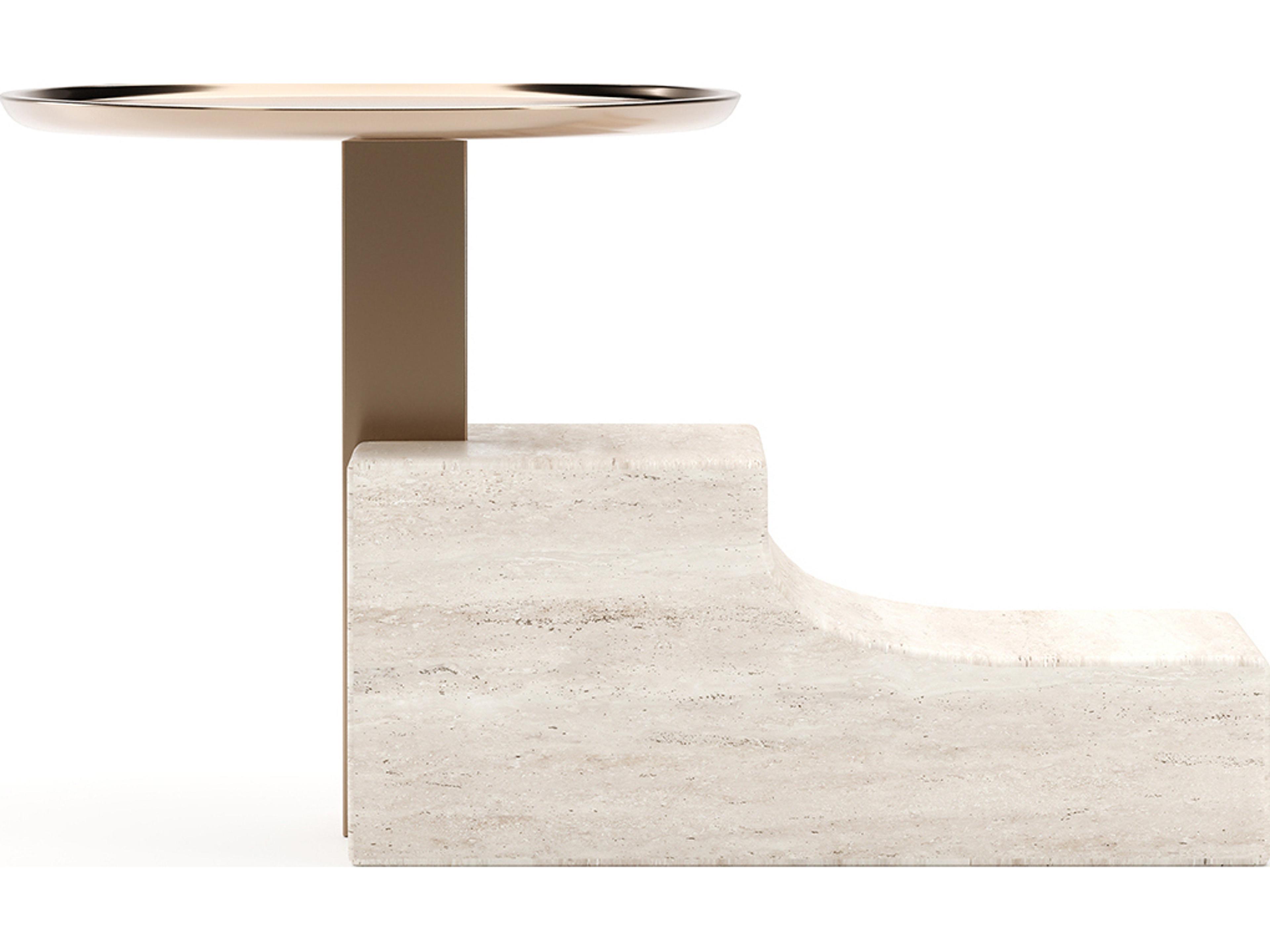 Caracole Overlap Beige Nightstand