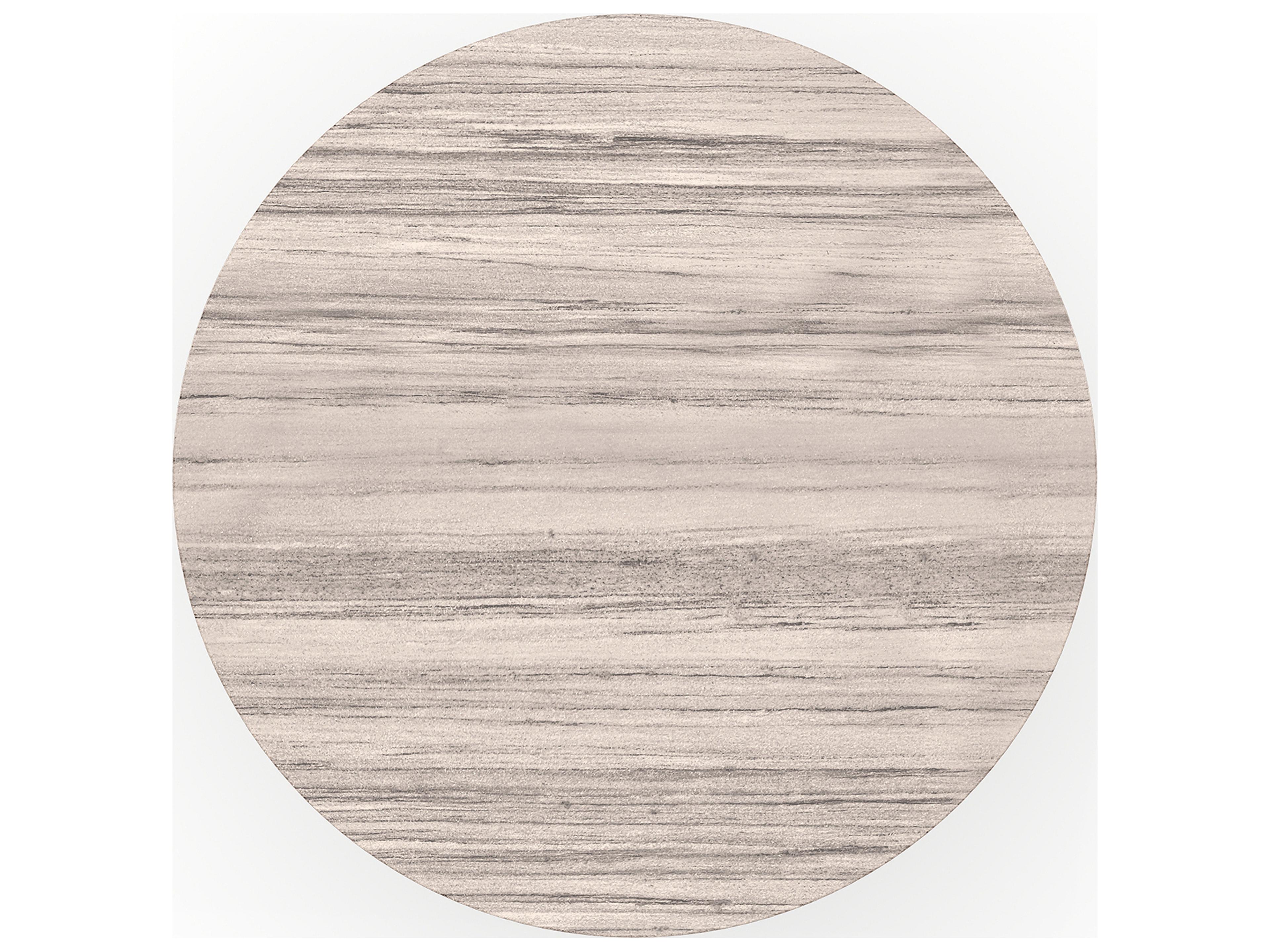 Caracole Wish You Were Here Round Stone Dining Table