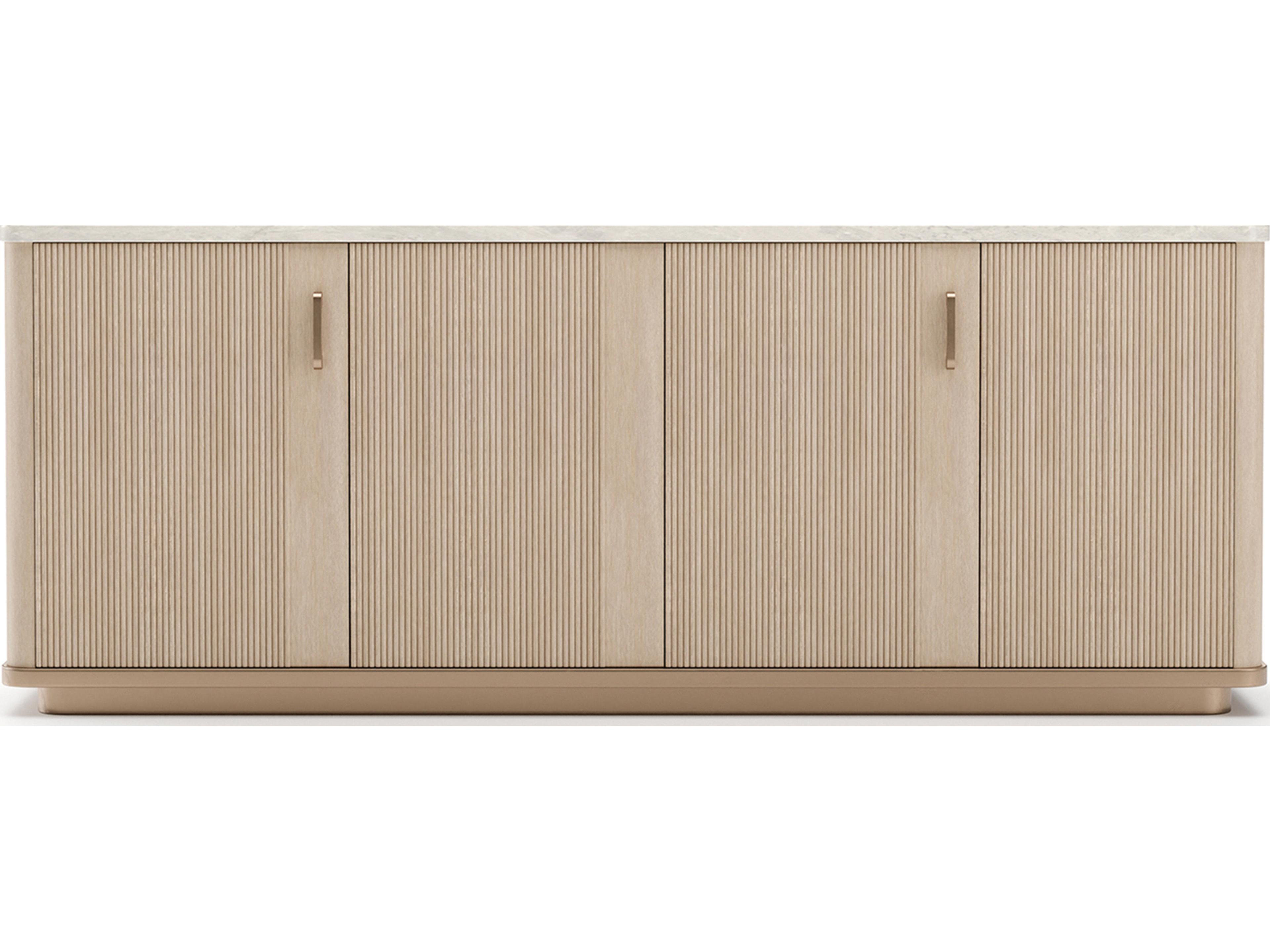 Caracole Rhythm 83" Oak Wood Sideboard