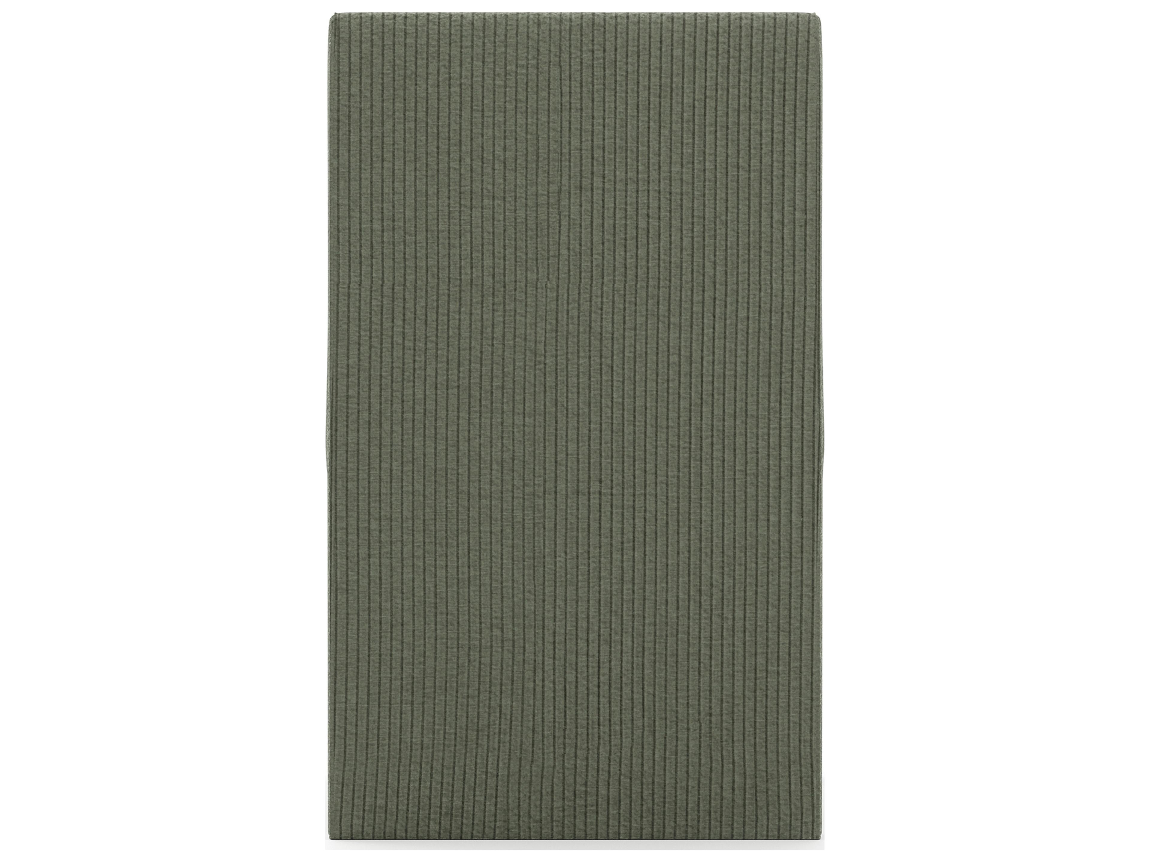 Caracole Precipice Green Upholstered Armless Dining Chair