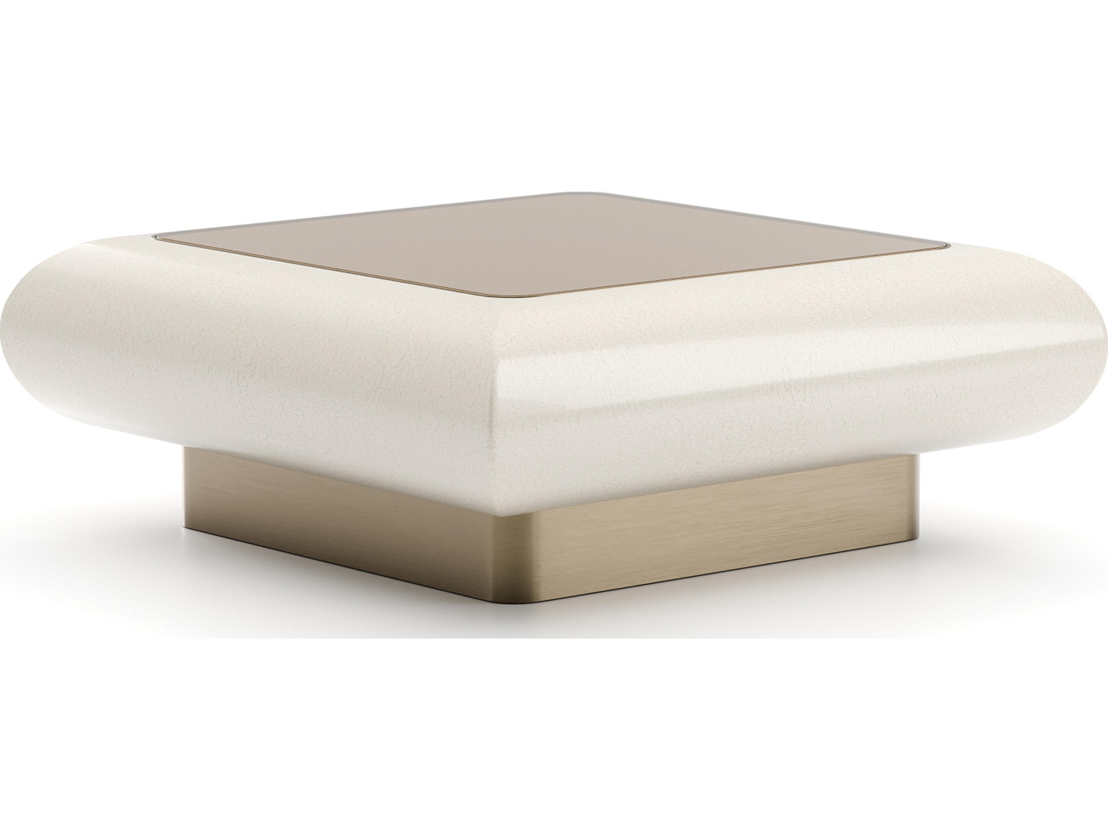 Seta Square Glass Coffee Table