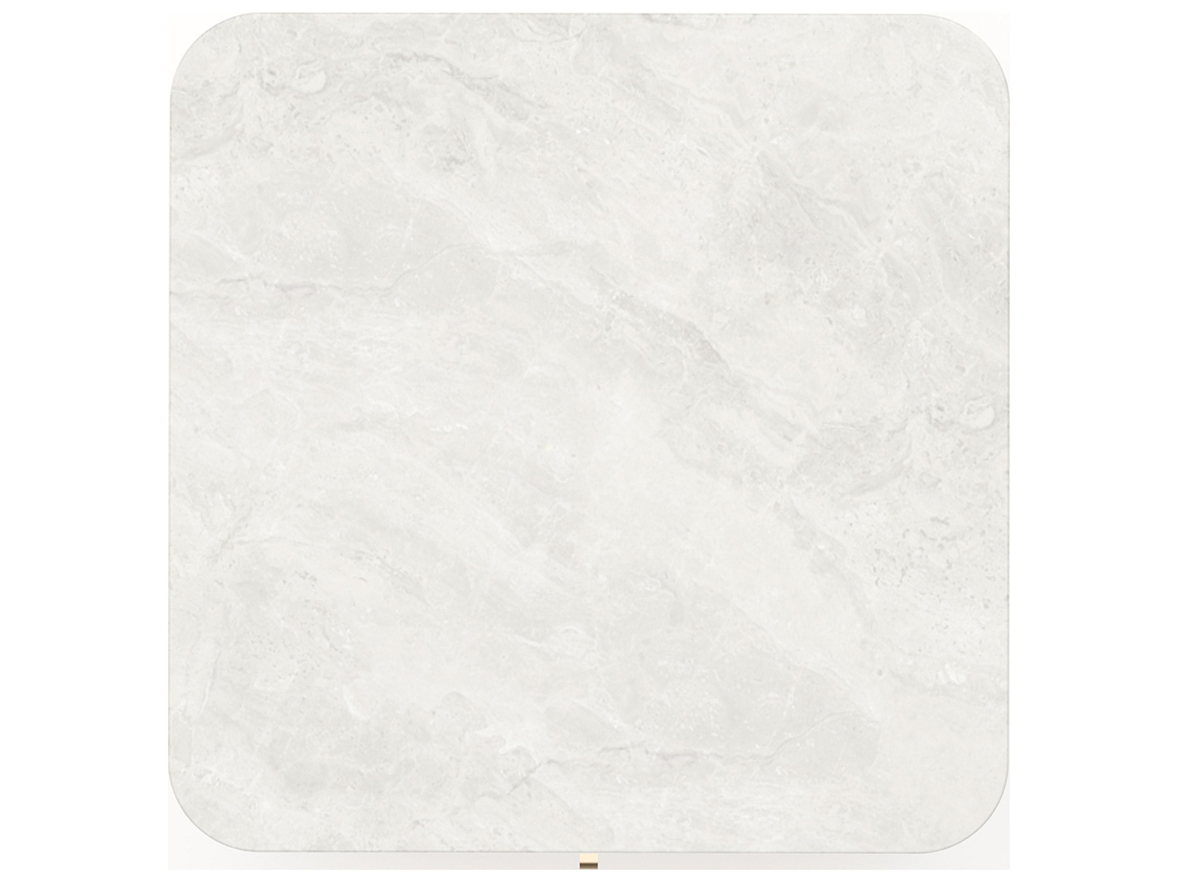 Caracole Rhythm Square Stone End Table