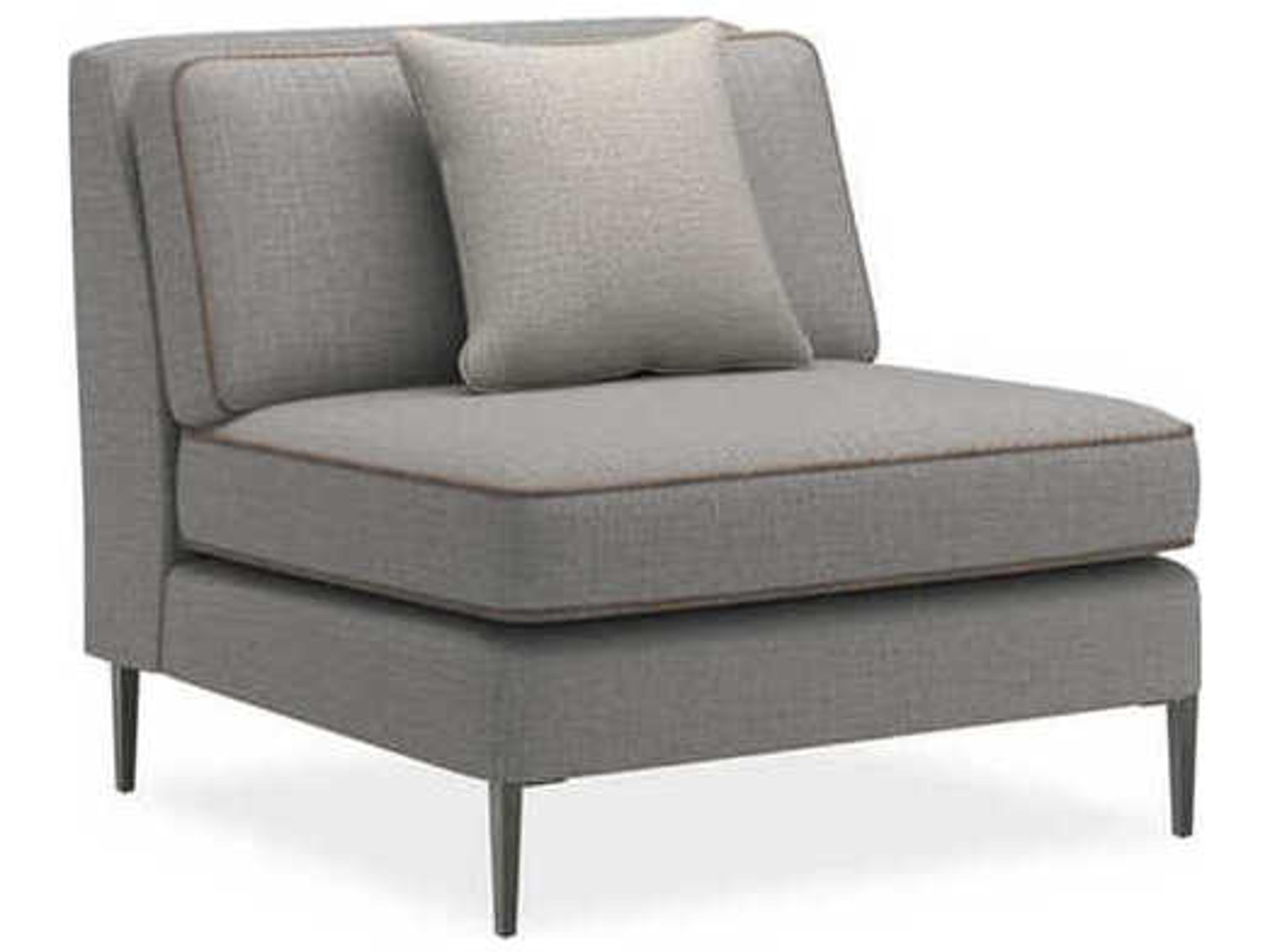 Modern Artisan Remix Remixless Gray Fabric Accent Chair