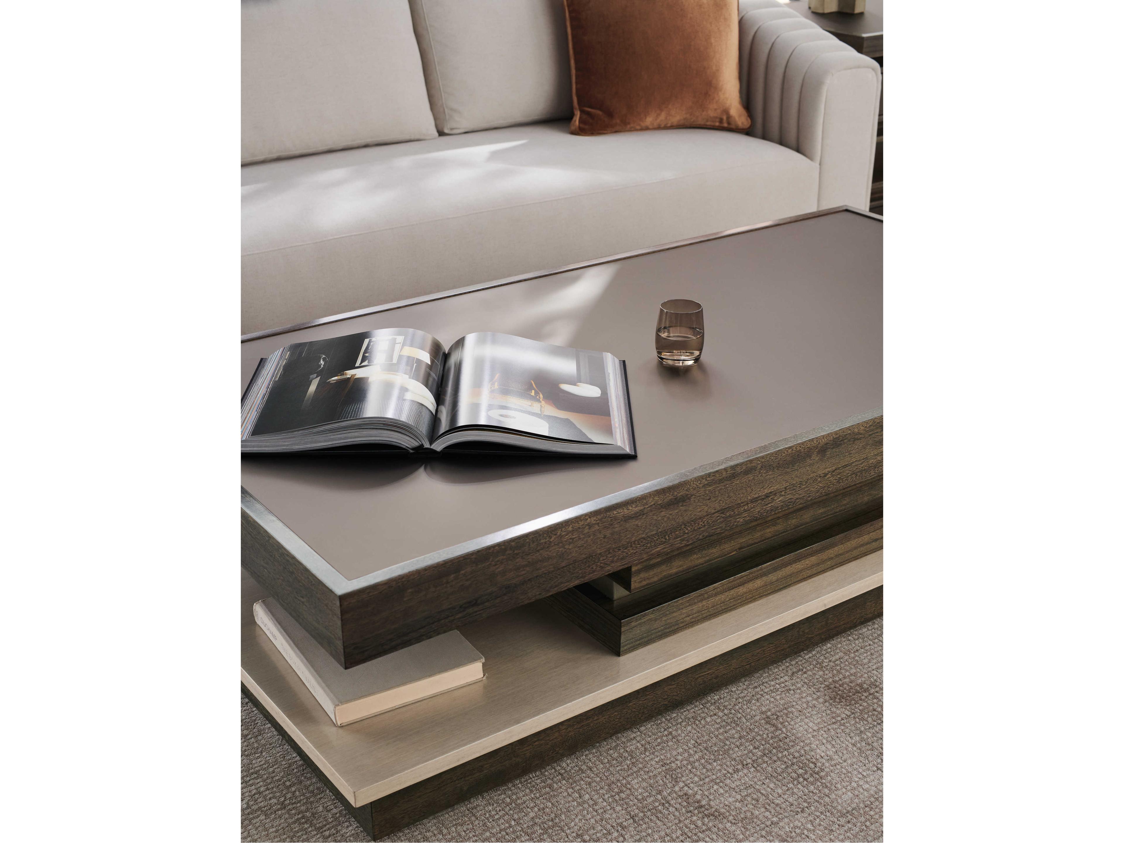 Caracole La Moda 67" Rectangular Cocktail Table