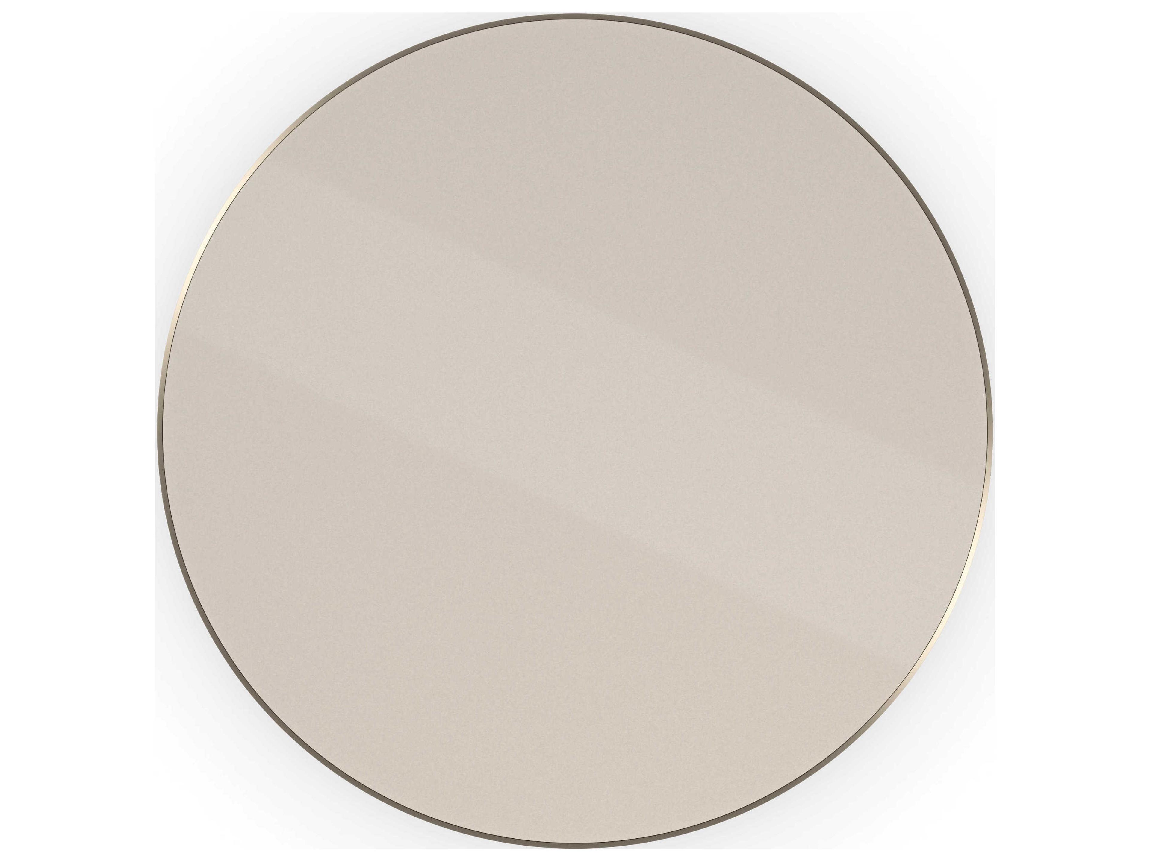 Caracole Signature Metropolitan Turn Style Round Stone Whisper Of Gold Coffee Table