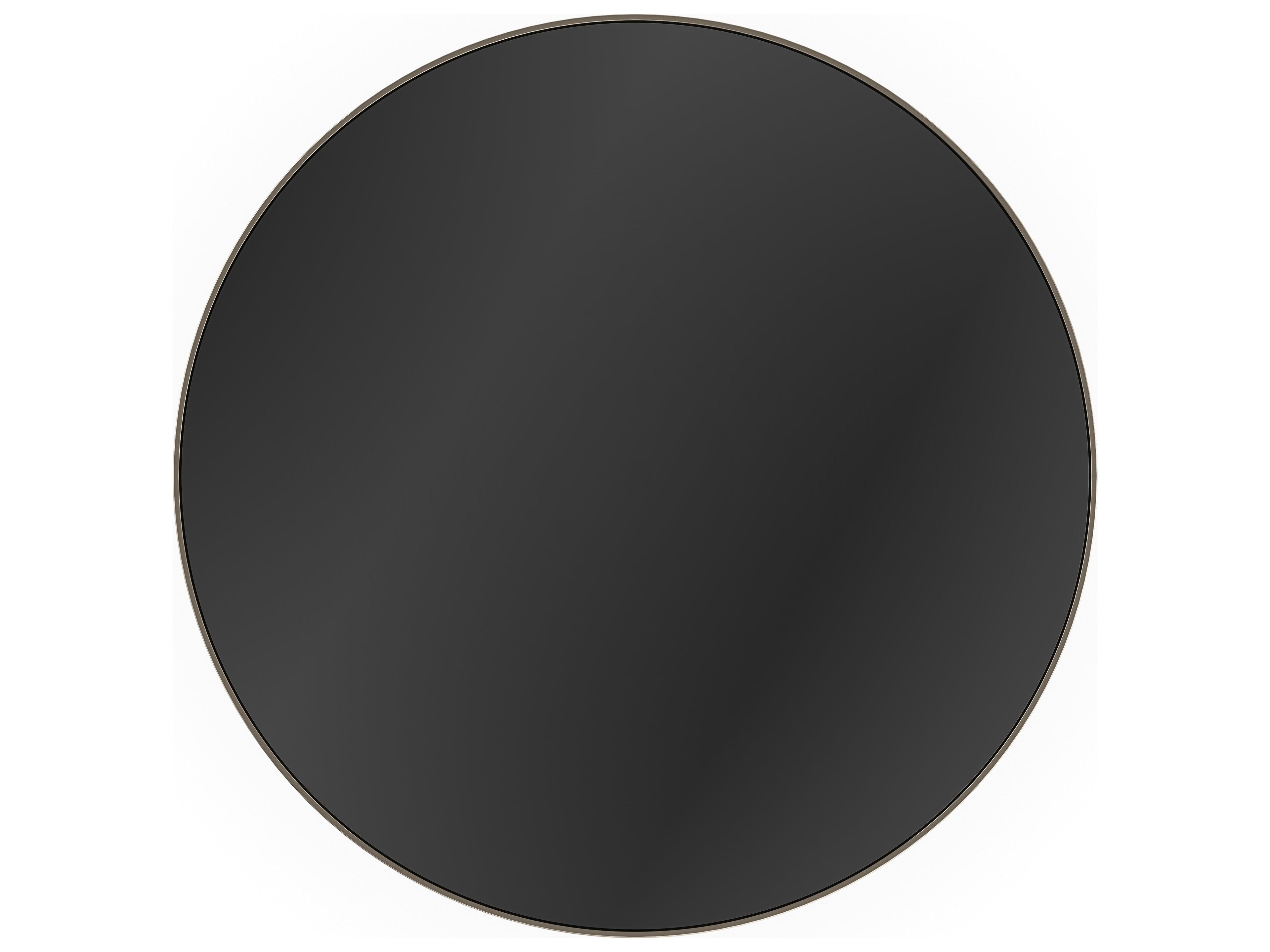 Caracole Signature Debut Umbra Round Glass Coffee Table