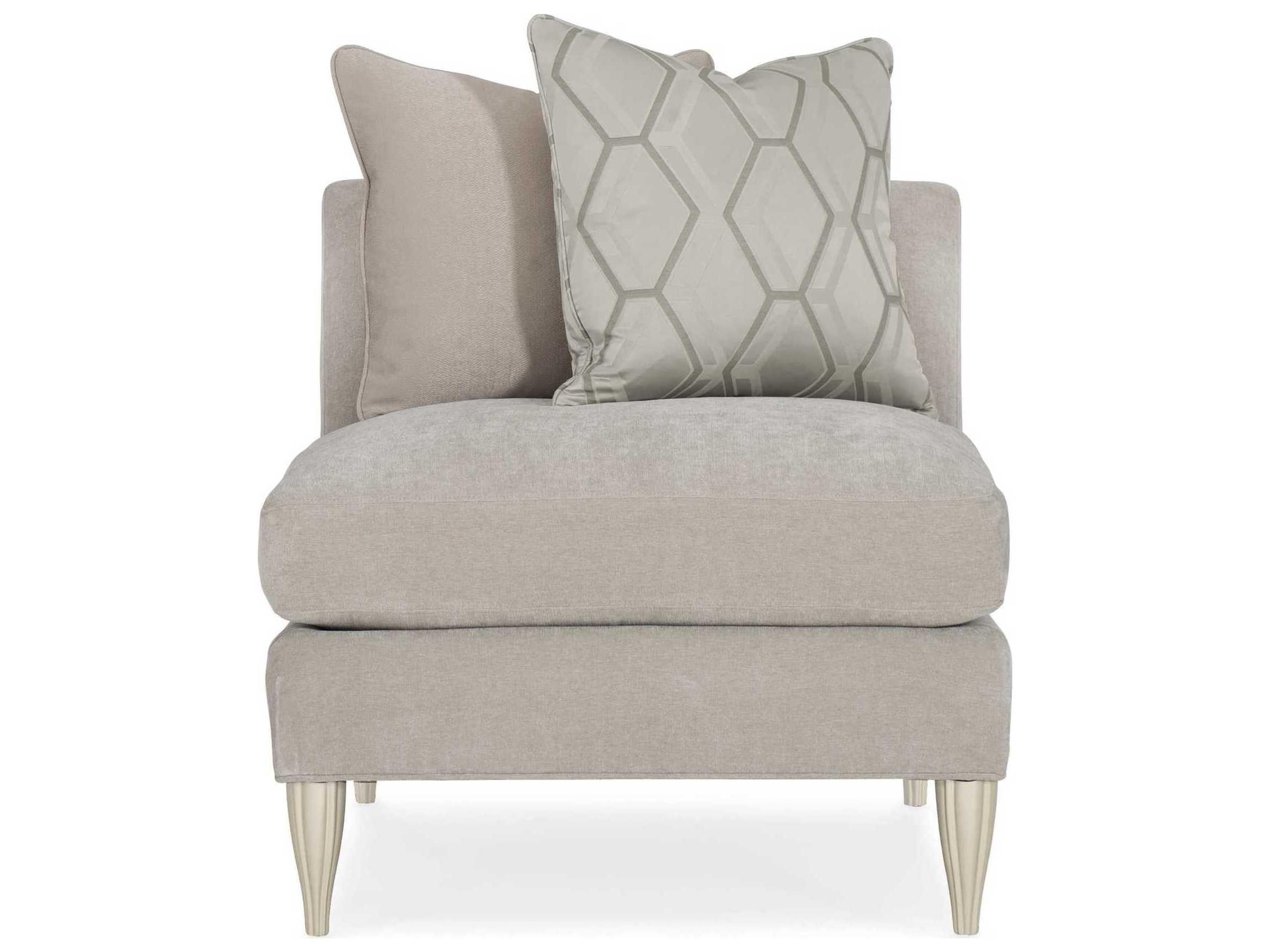 Caracole Classic Fret Knot Armless Modular Chair