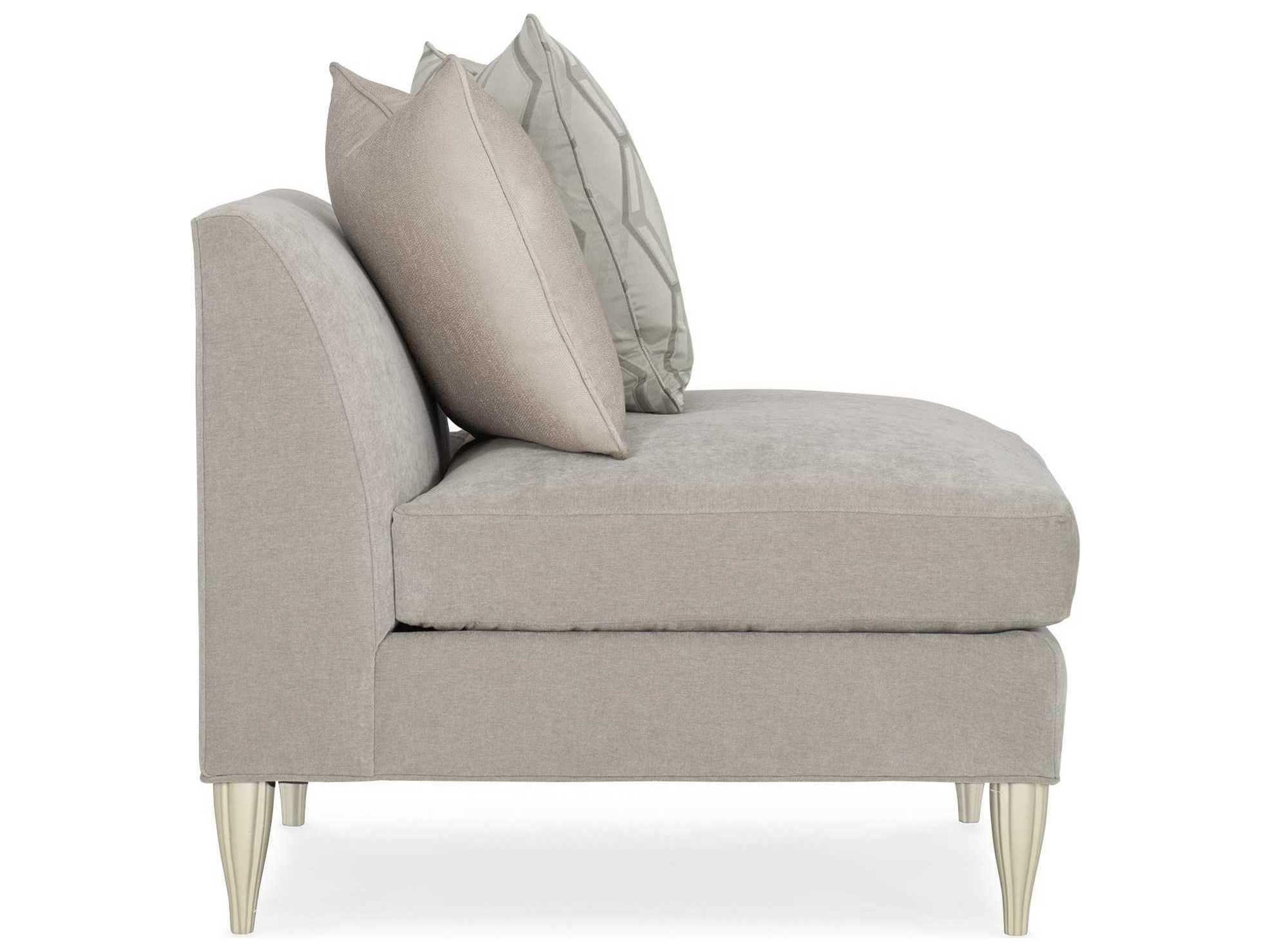 Caracole Classic Fret Knot Armless Modular Chair