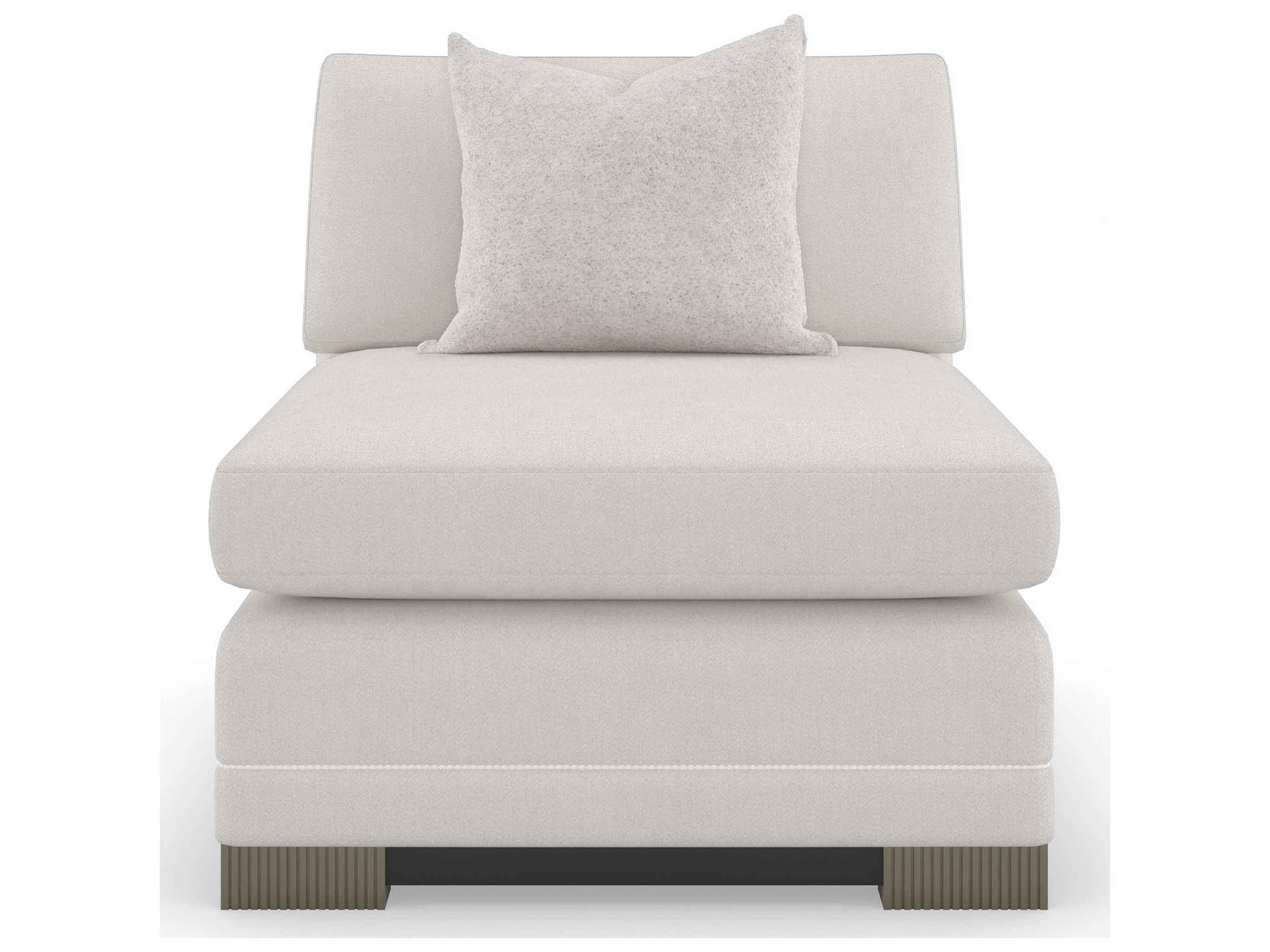 Caracole Upholstery Deep Retreat Modular Armless Chair