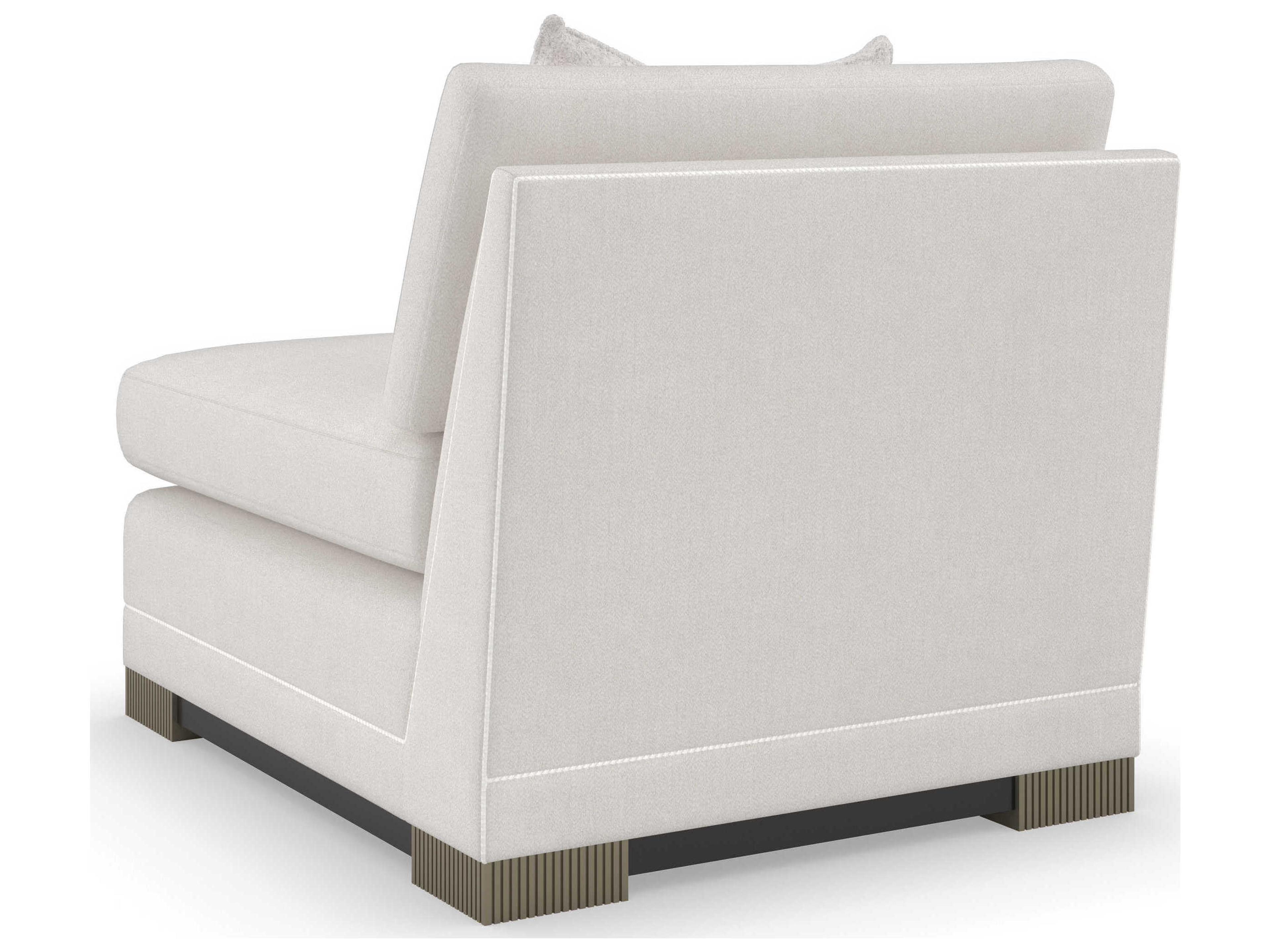 Caracole Upholstery Deep Retreat Modular Armless Chair