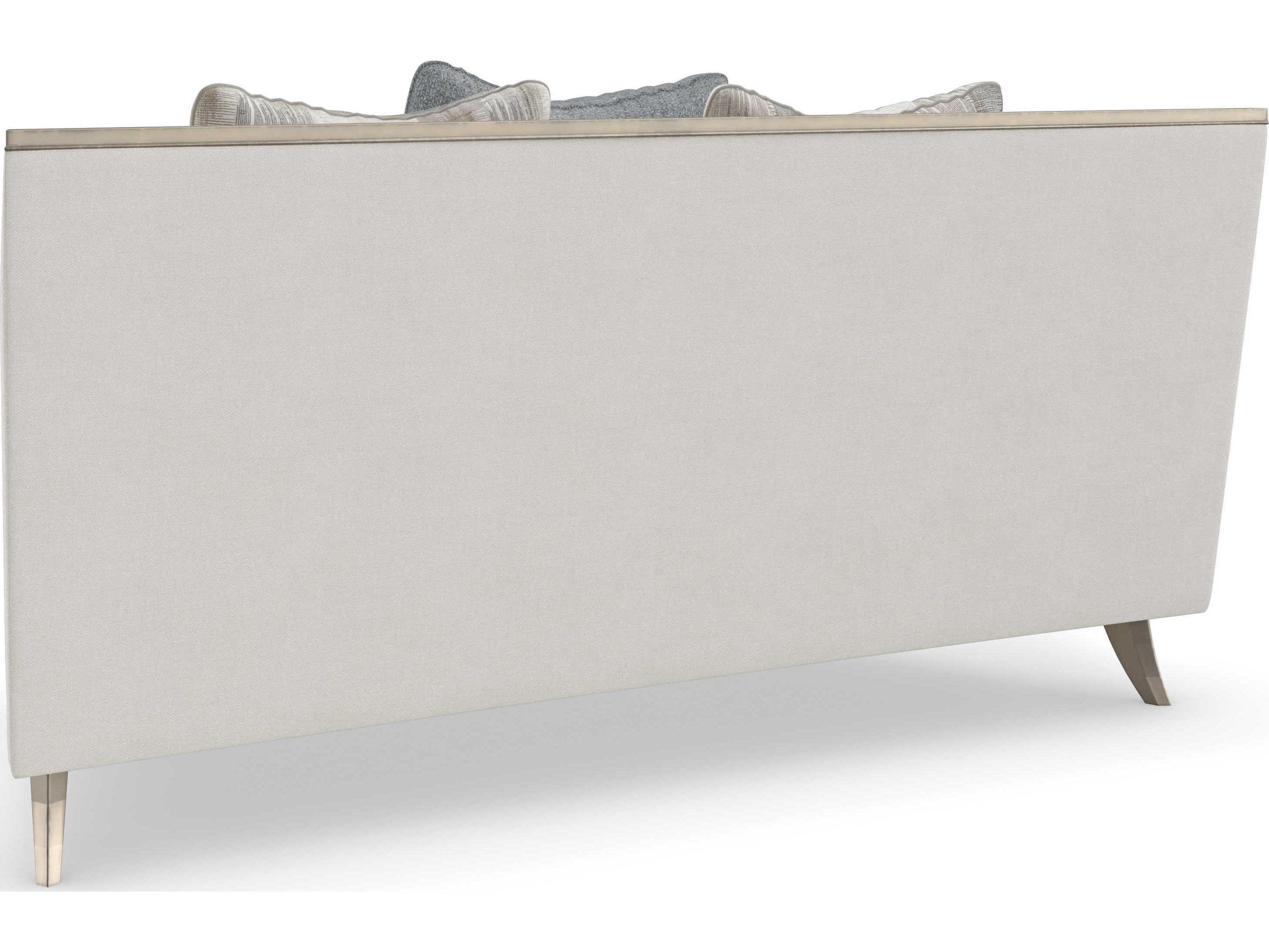 Caracole Upholstery X Factor Wedge Armless Chair