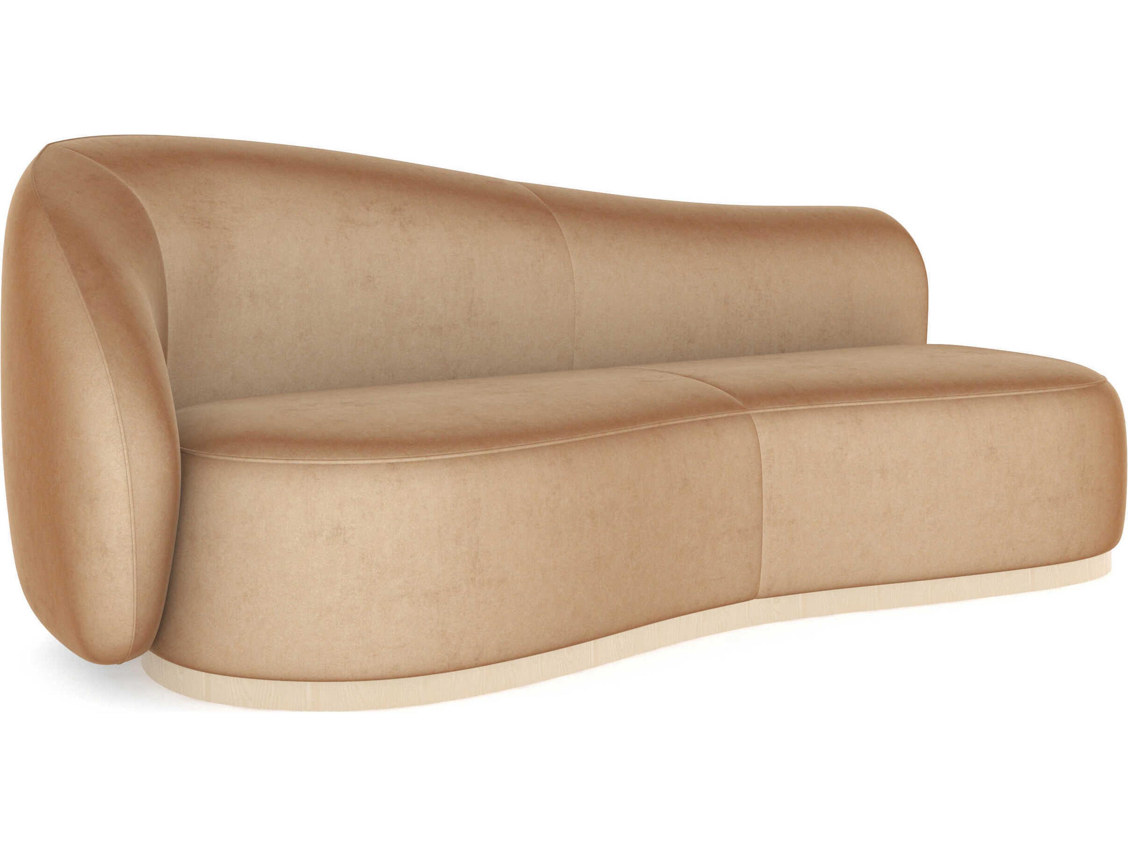 Kalahari Sparkling Argent Beige Upholstered Modular