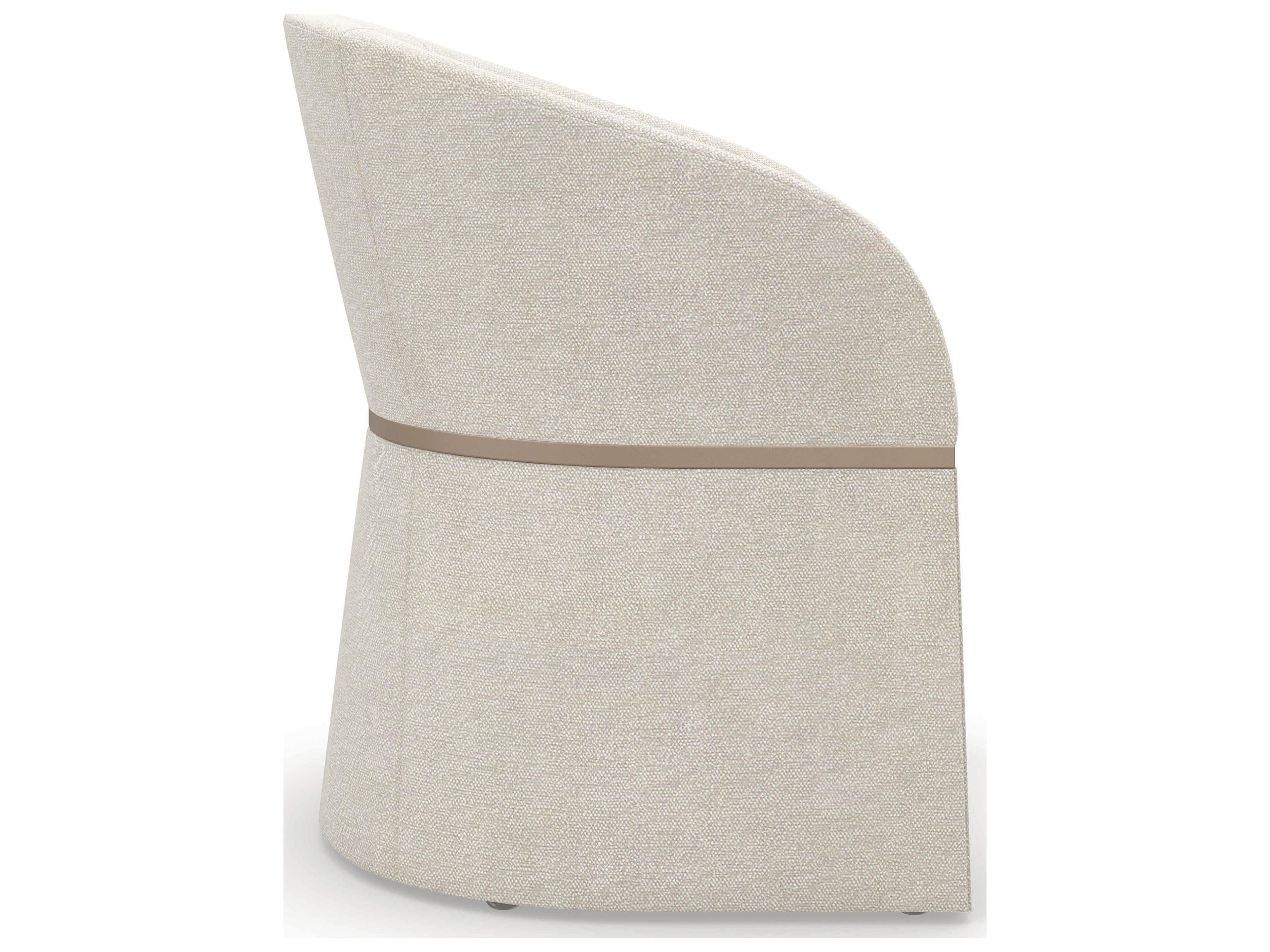 Caracole Upholstery White Accent Chair