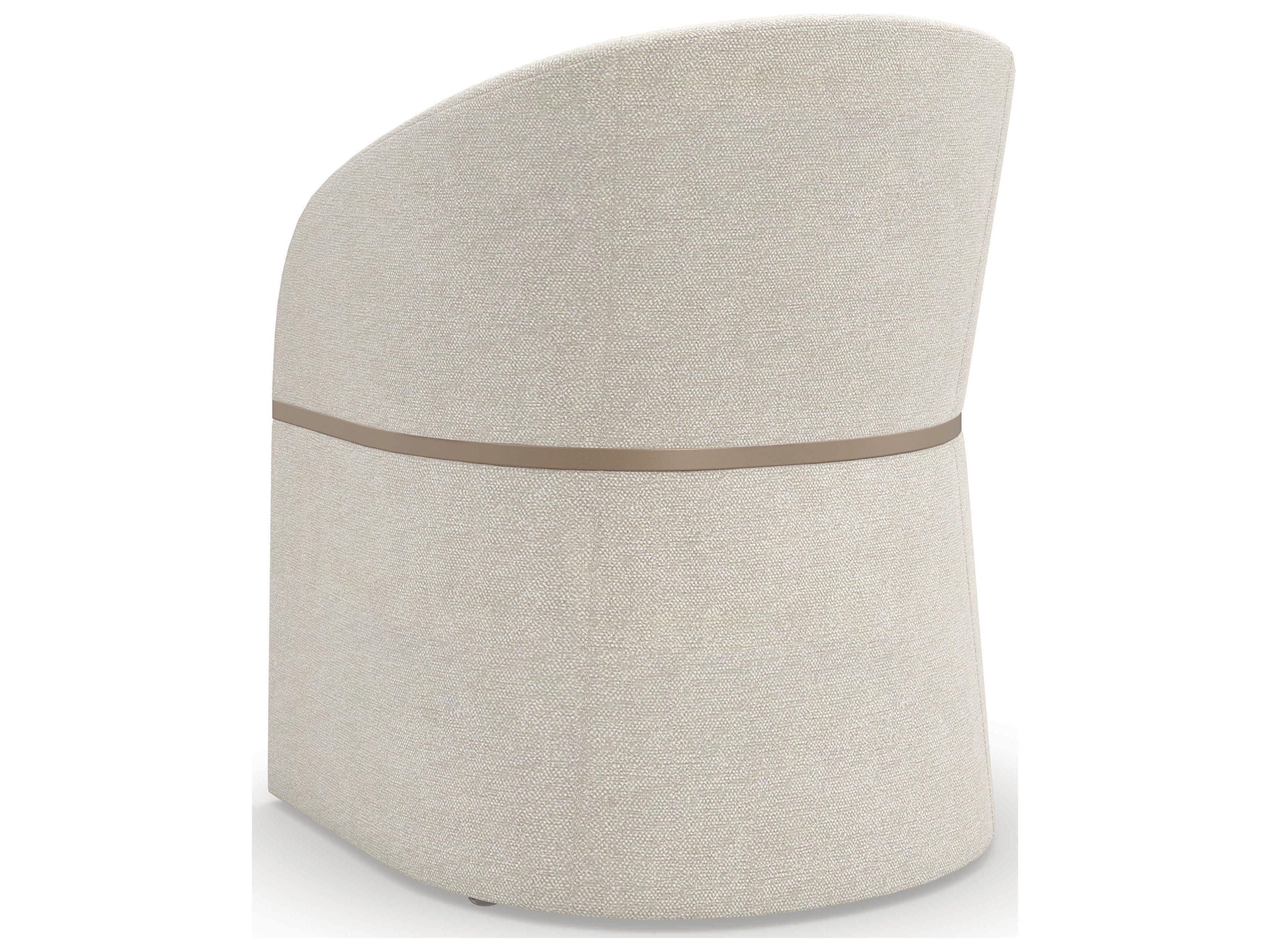 Caracole Upholstery White Accent Chair