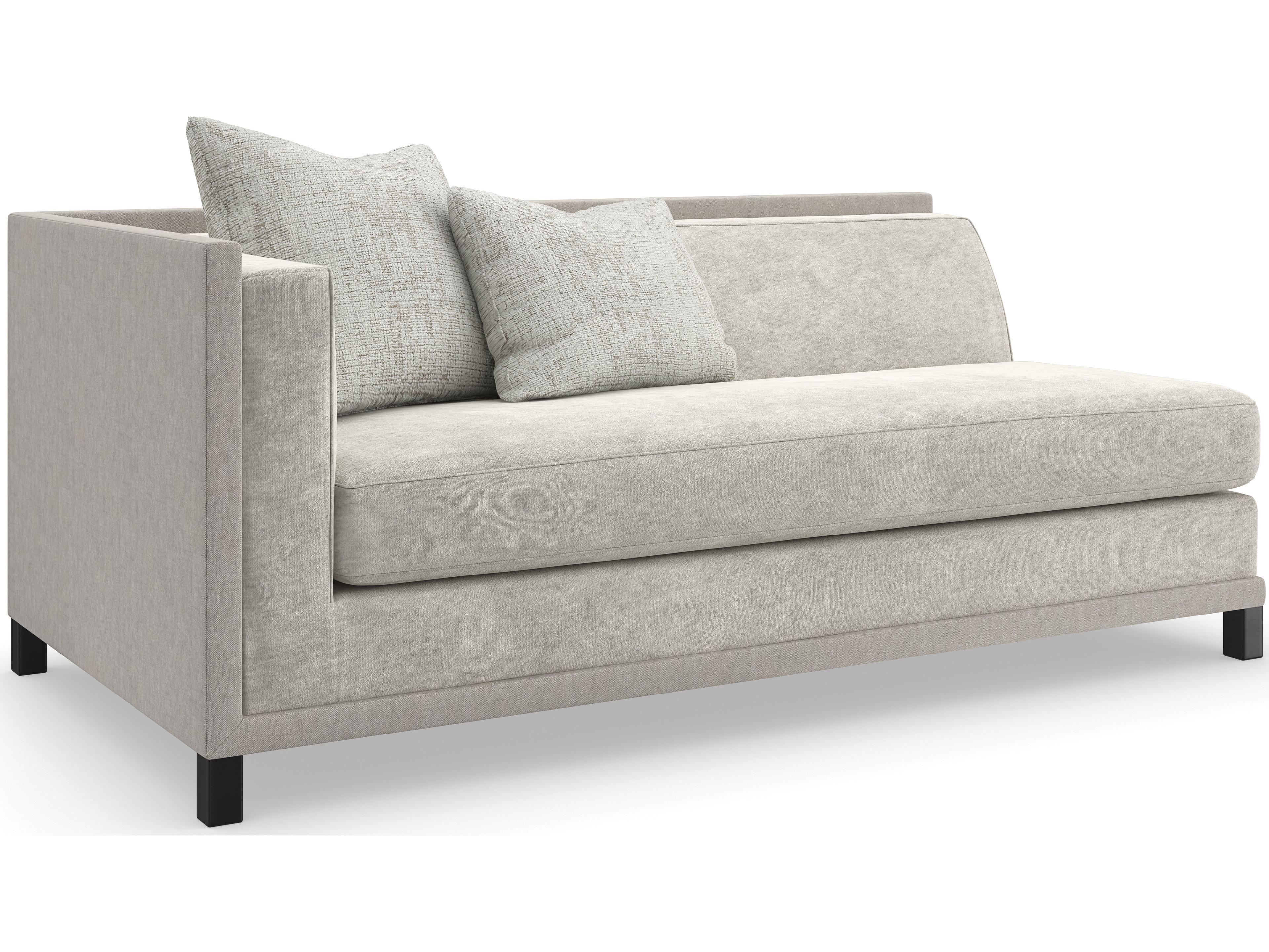 Upholstery Tuxedo Gray Upholstered Modular