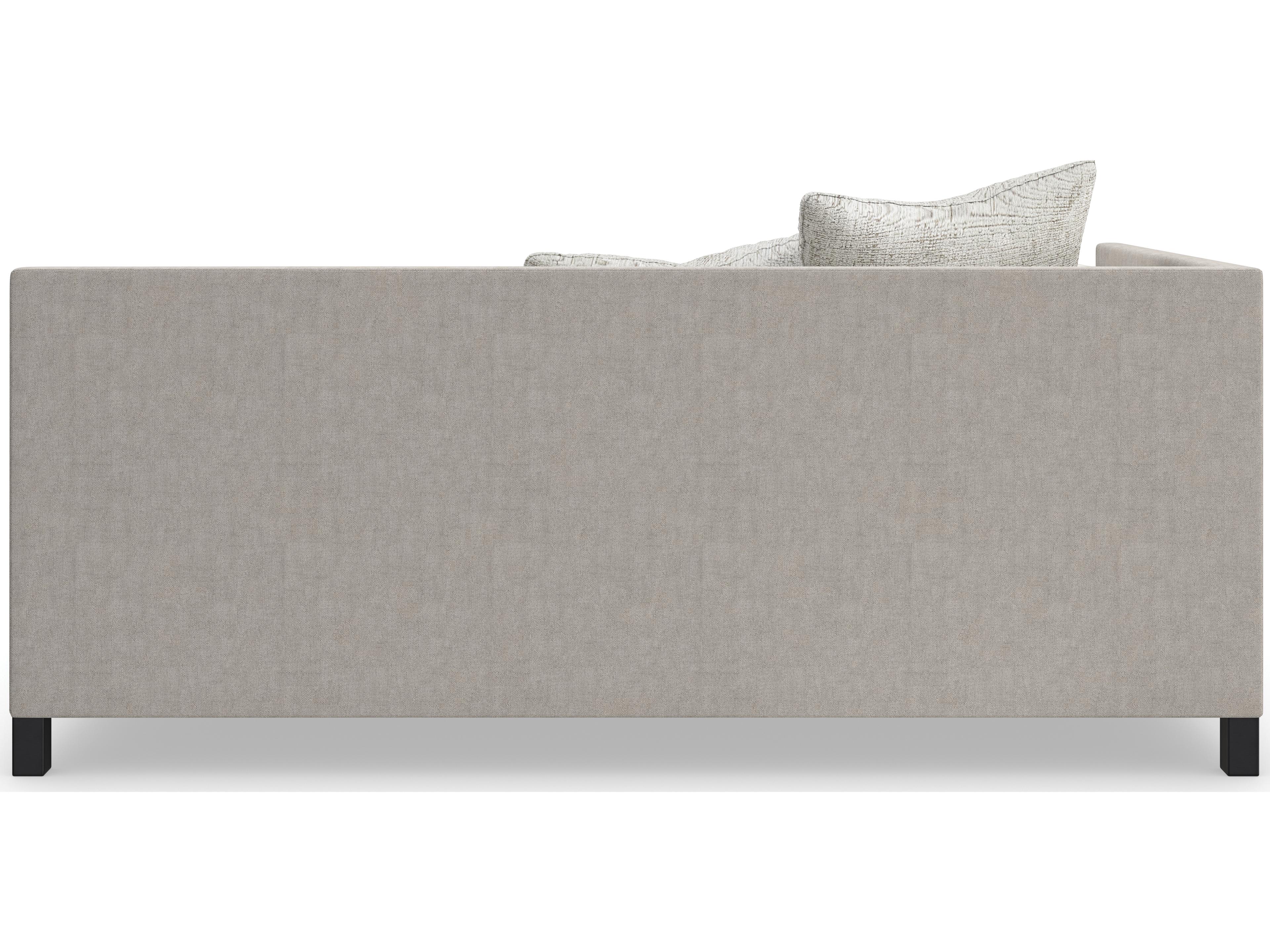 Caracole Upholstery Tuxedo Gray Upholstered Modular