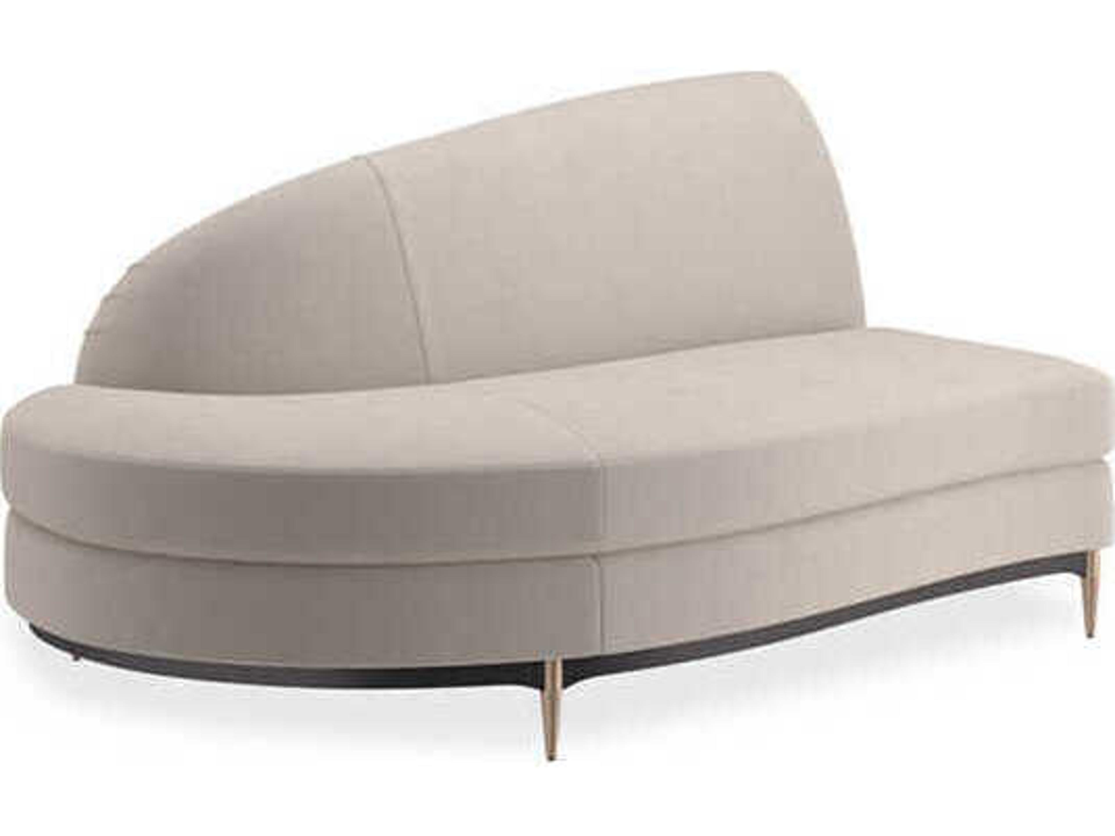 Upholstery Threes Company Gray Upholstered Chaise