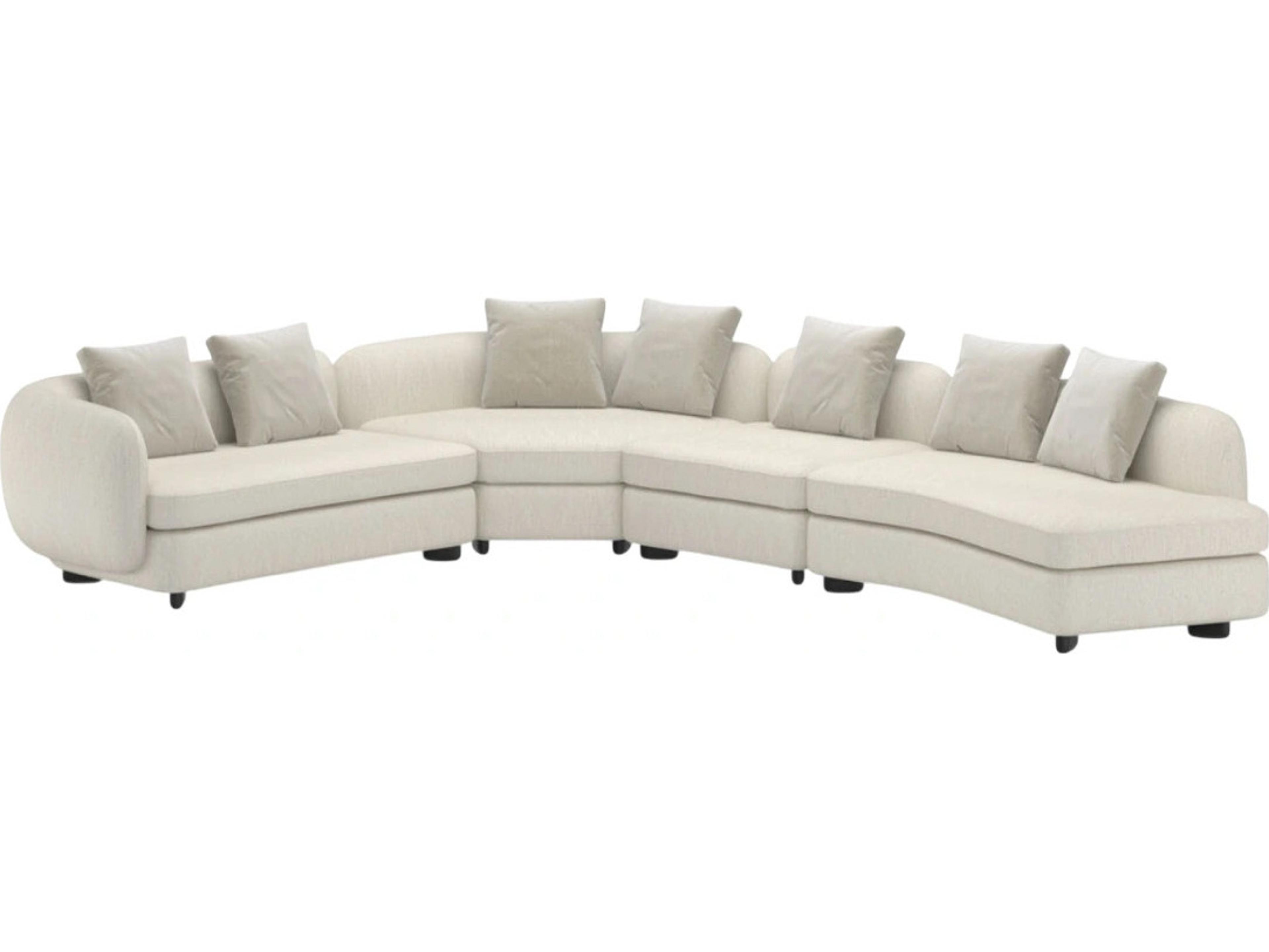 Lumi 4 Pieces Sectional