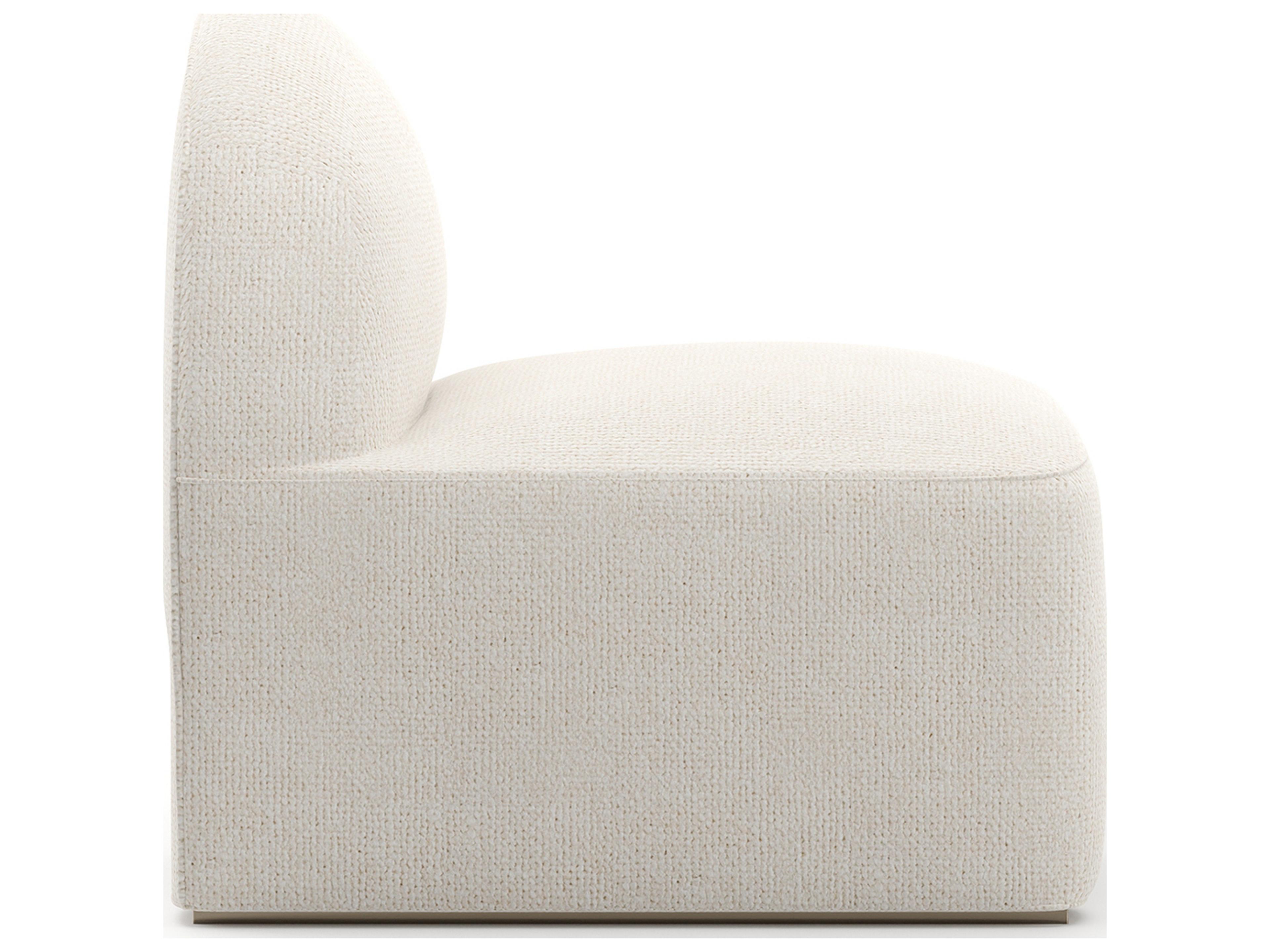 Caracole Monaco Cream Upholstered Chaise