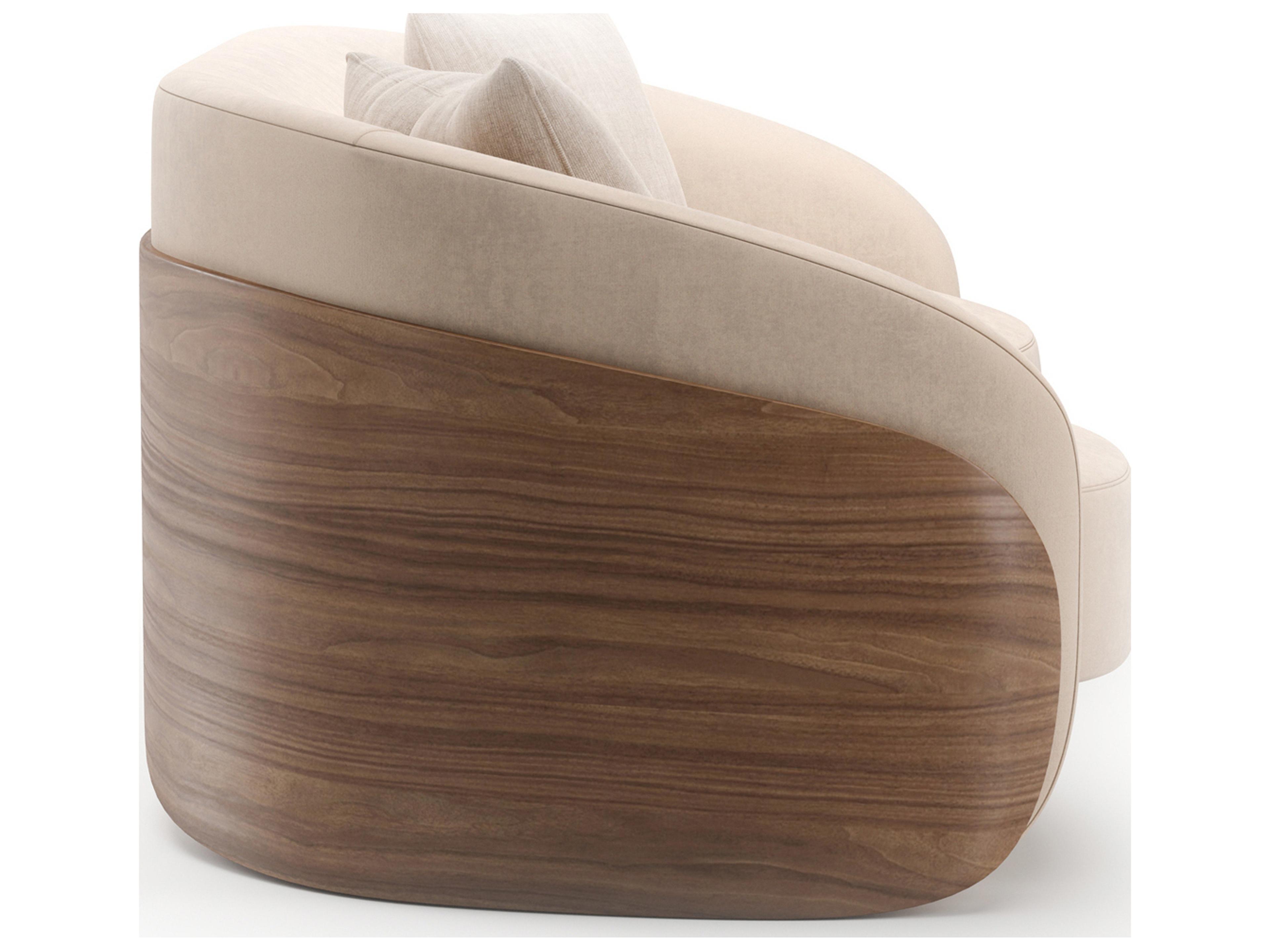 Caracole Fleur Champagne Upholstered Sofa