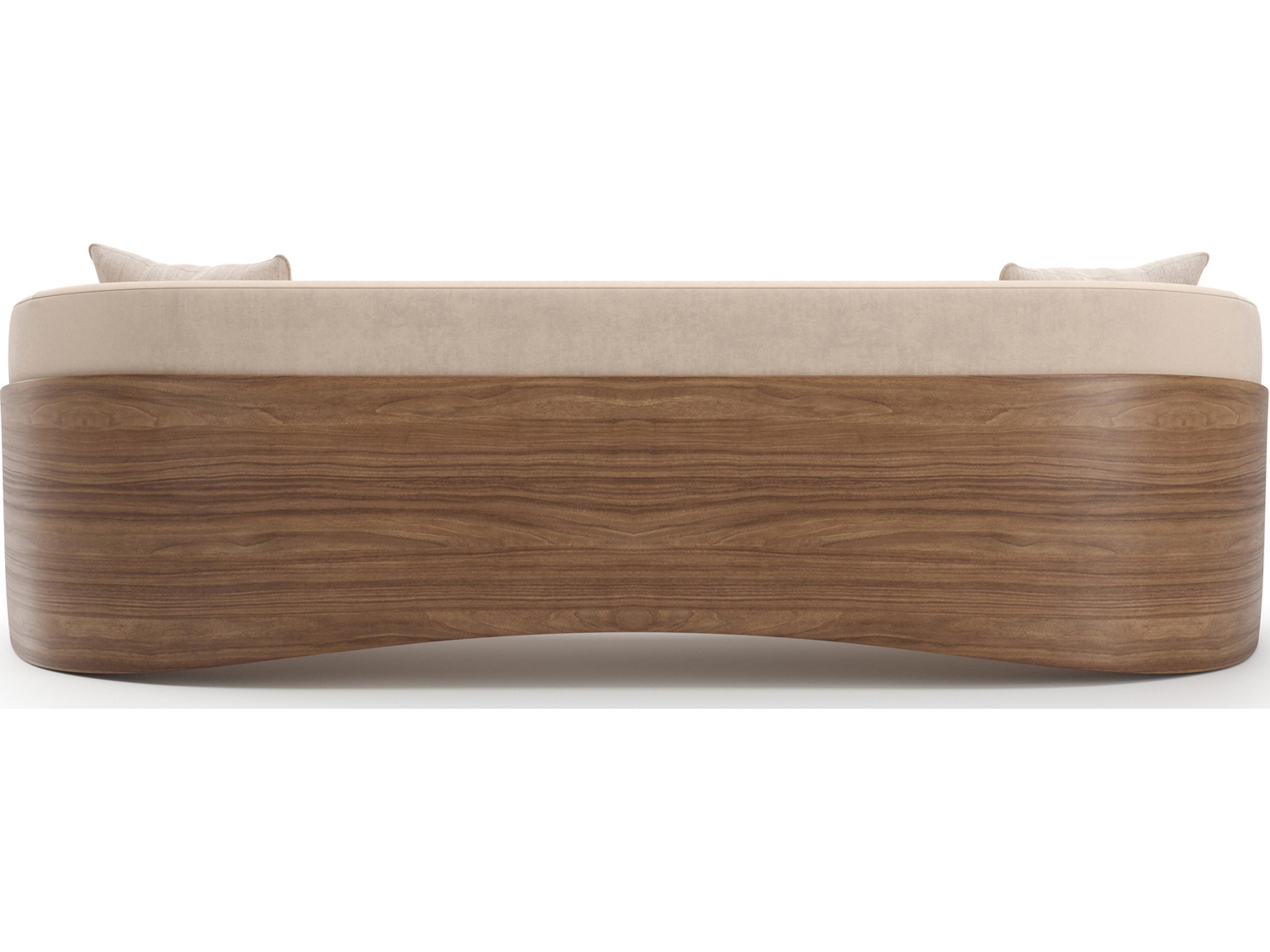 Caracole Fleur Champagne Upholstered Sofa