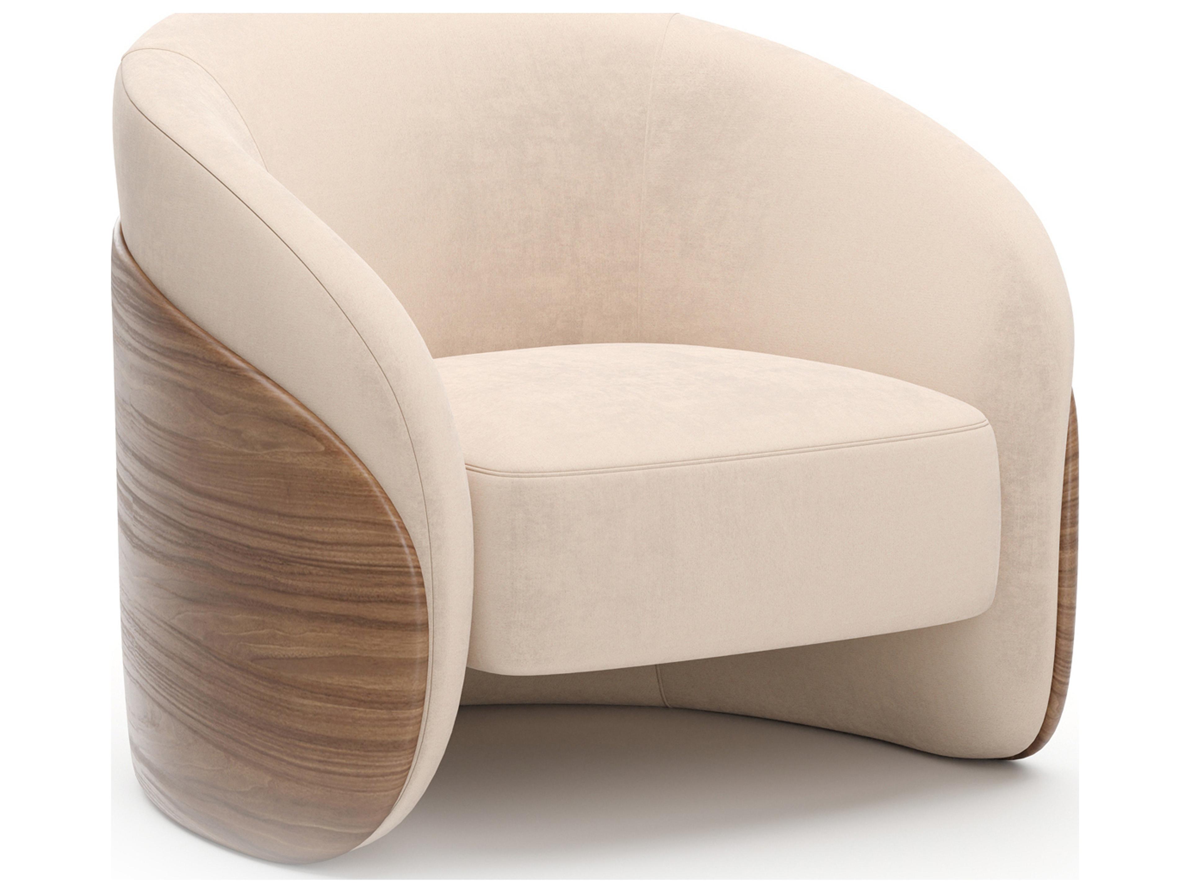 Fleur Champagne Accent Chair