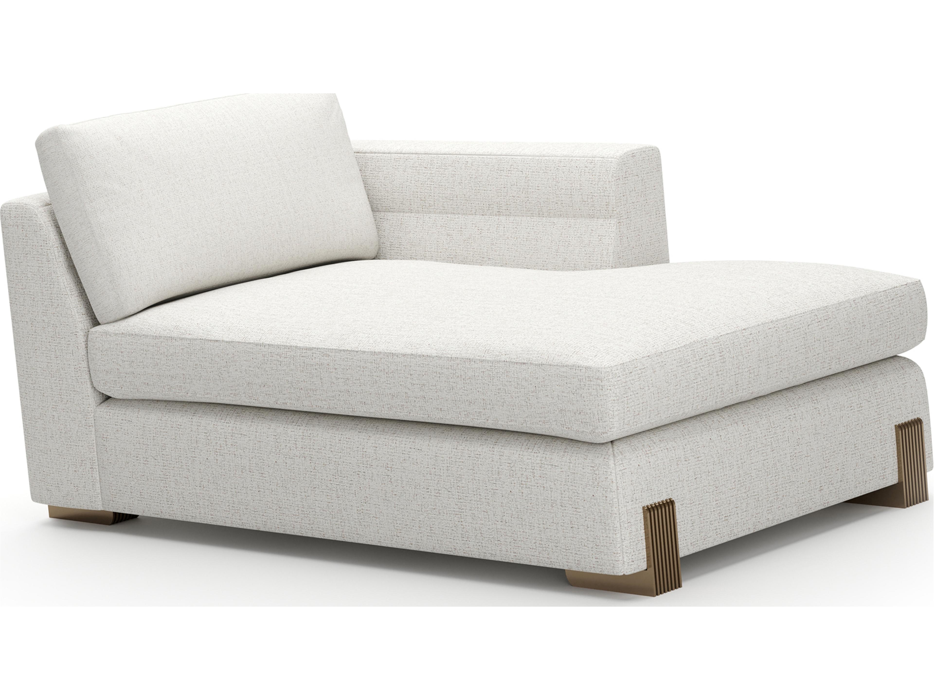 Counter Balance Cream Upholstered Chaise