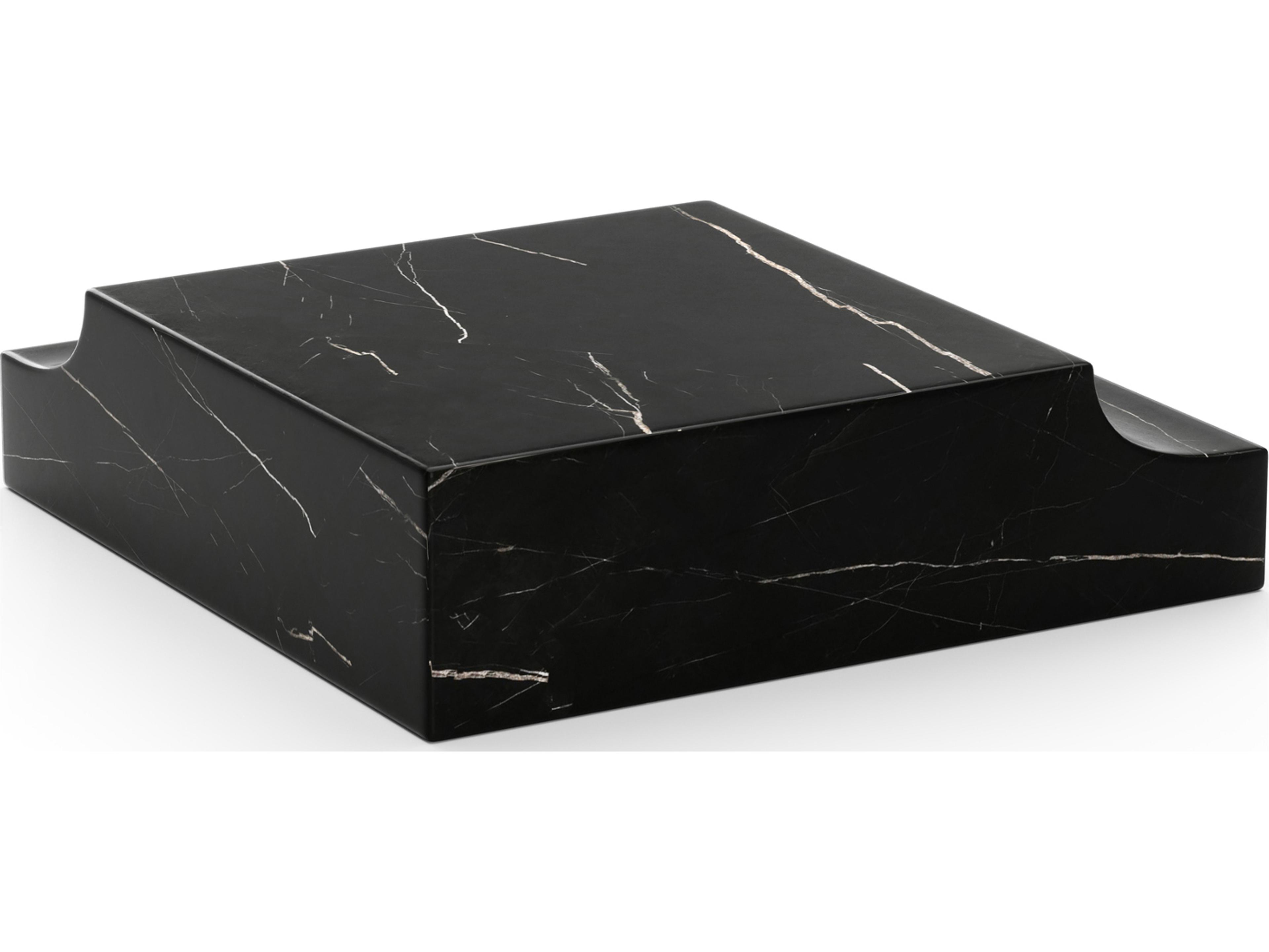 Caracole Overlap Round Stone End Table