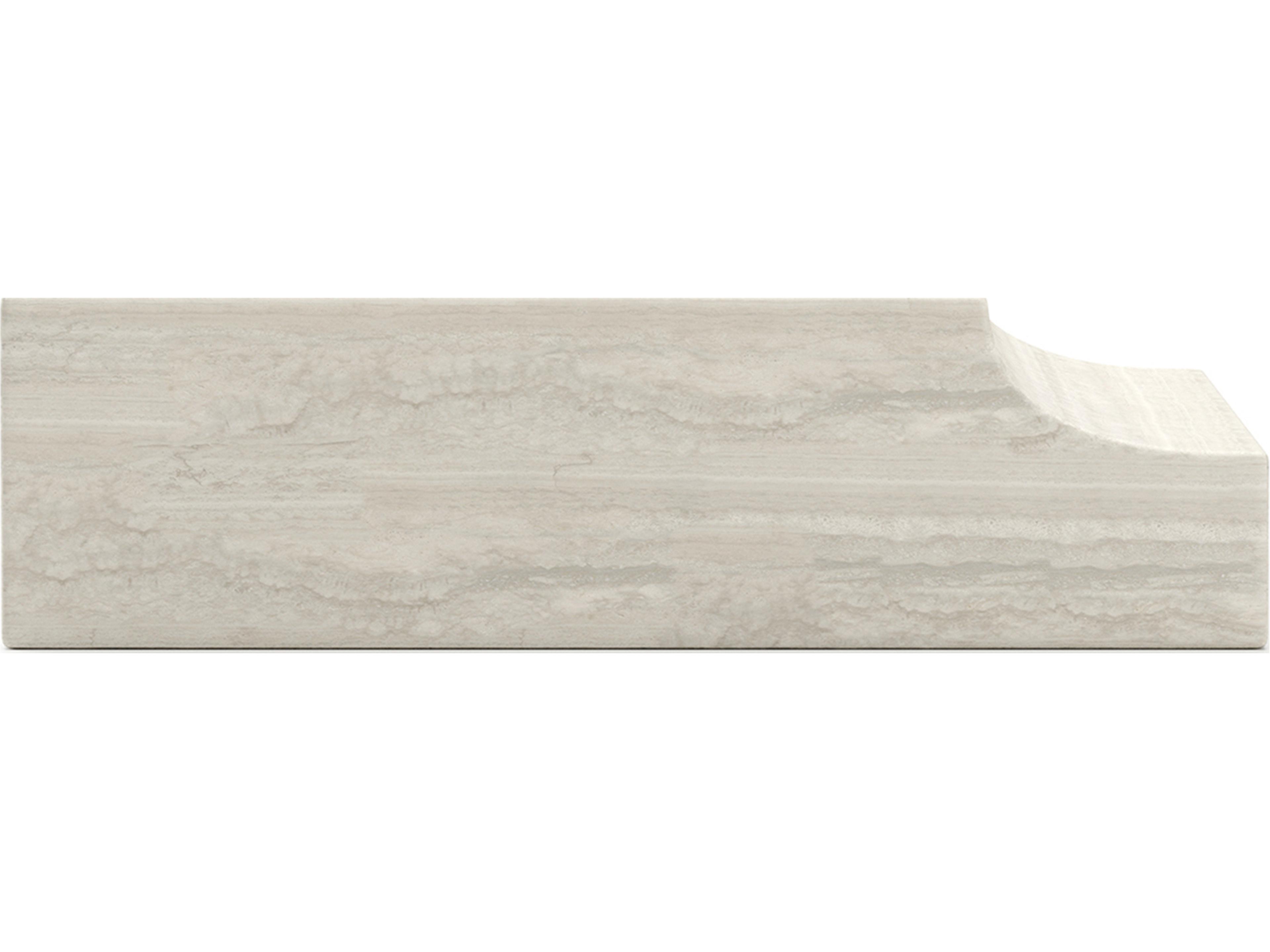 Caracole Overlap Square Stone End Table