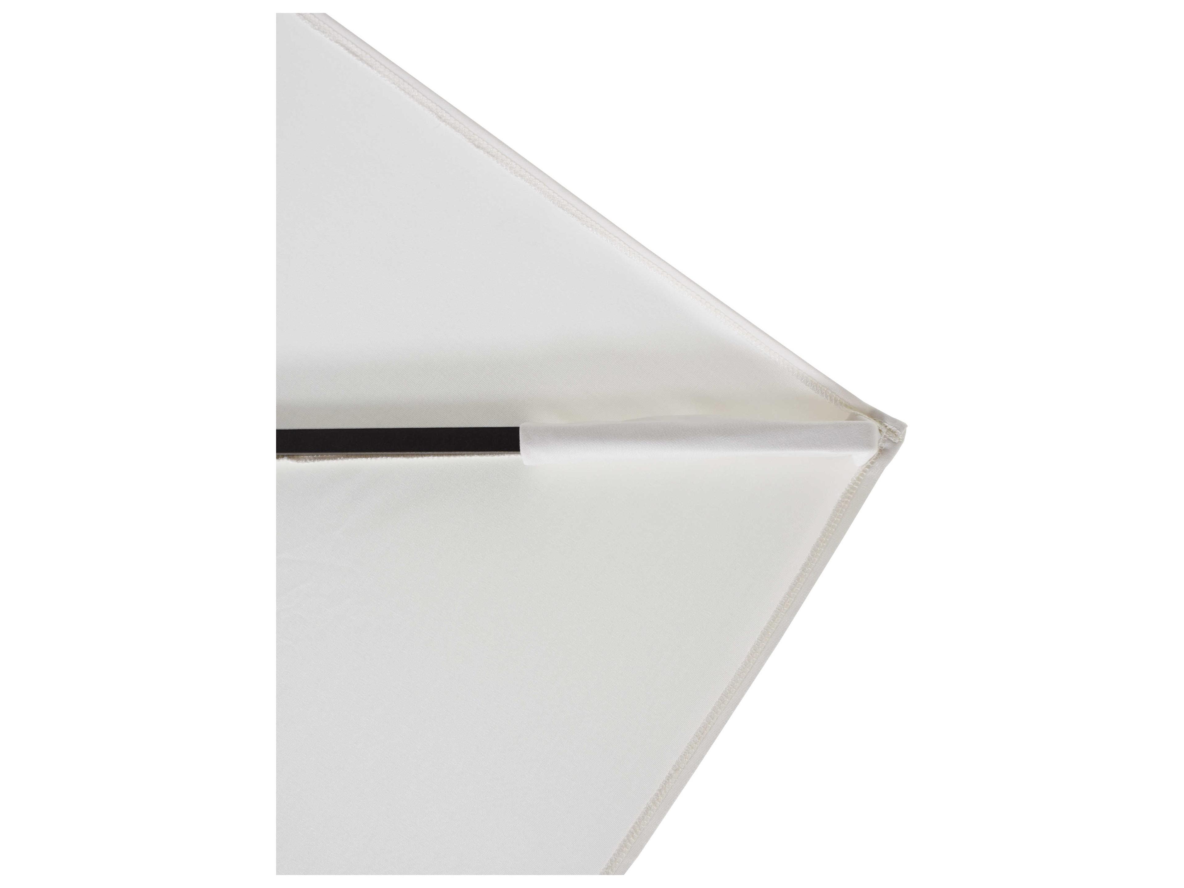 California Patio Umbrella Quick Ship Tahoe Series 11 Foot Rectangular Market Aluminum Patio Umbrella with Crank Lift System