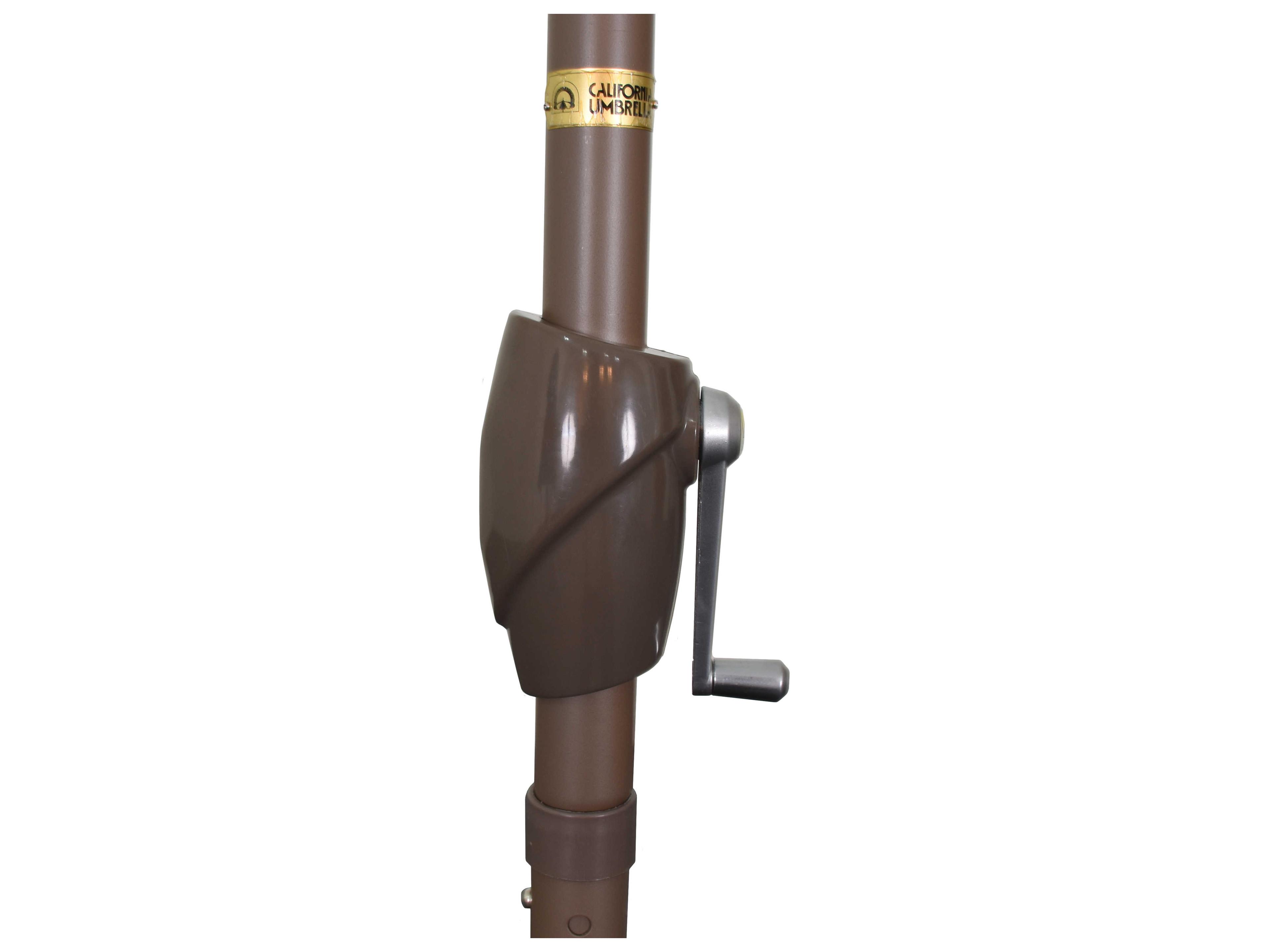 California Outdoor Umbrella Custom Pacific Trail Series 9 Foot Octagon Market Aluminum Outdoor Umbrella with Crank Lift System