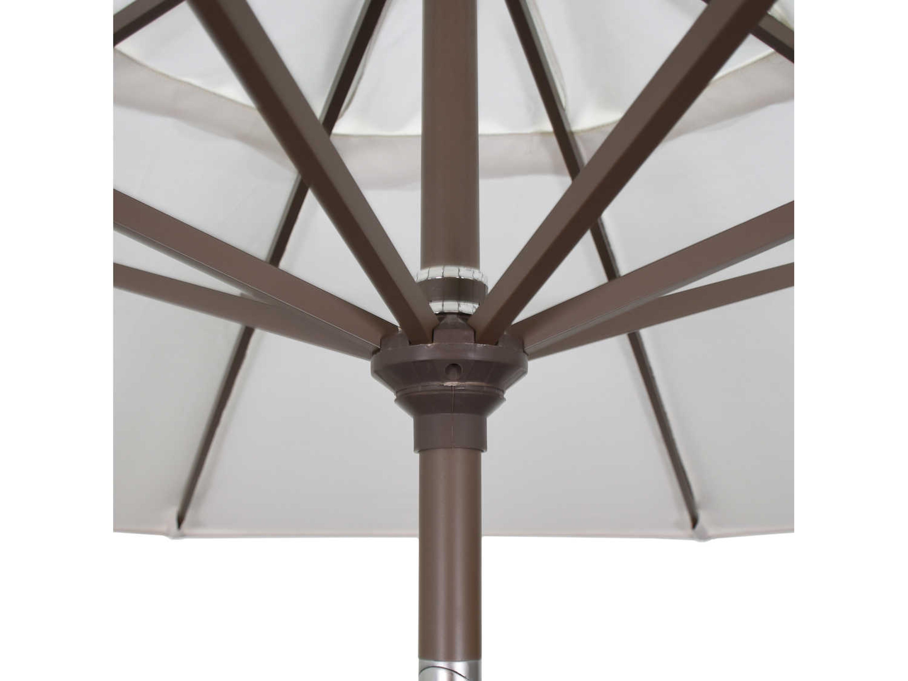 California Outdoor Umbrella Custom Pacific Trail Series 9 Foot Octagon Market Aluminum Outdoor Umbrella with Crank Lift System