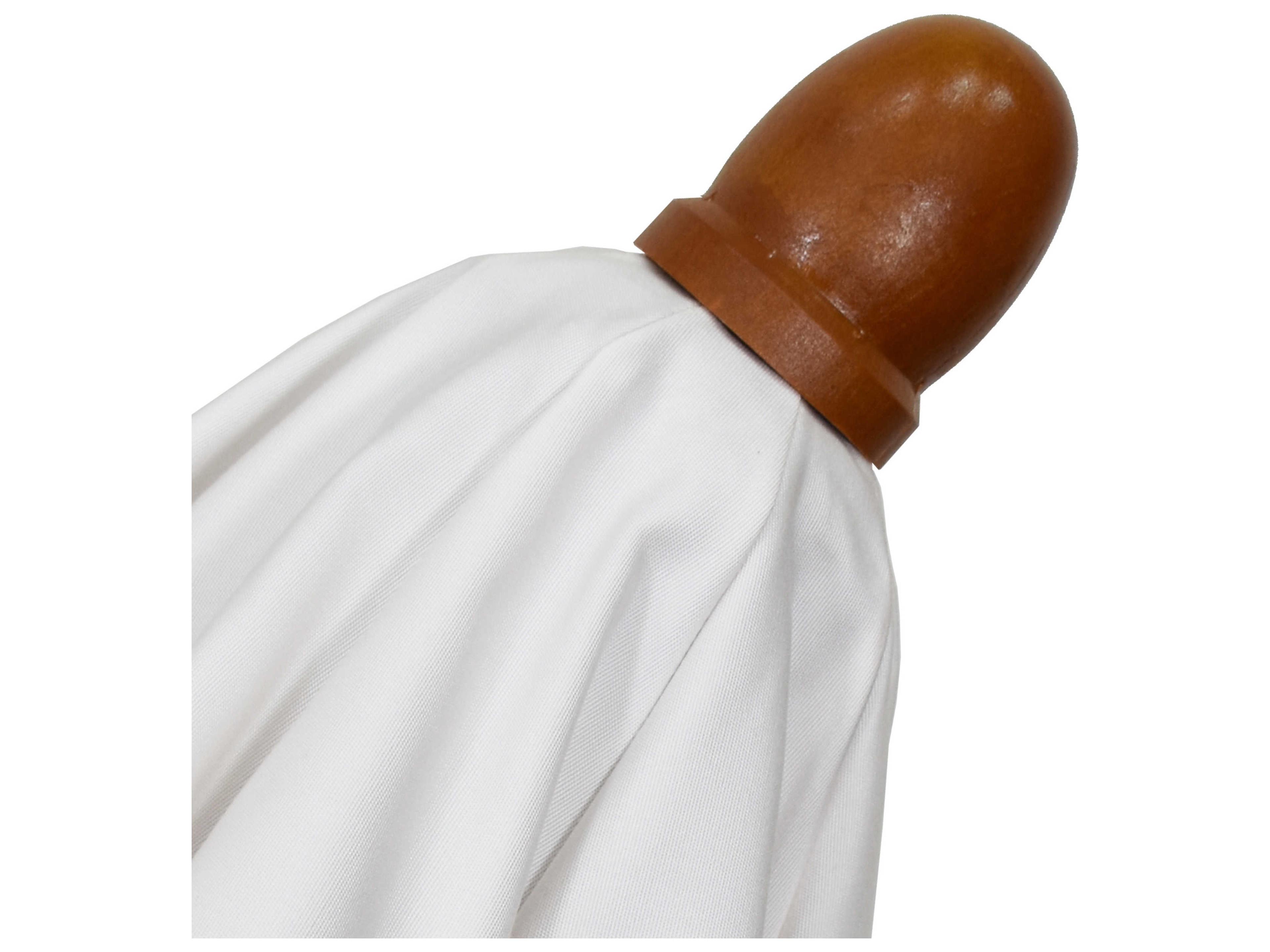 California Outdoor Umbrella Quick Ship Grove Series 9 Foot Octagon Market Wood Outdoor Umbrella with Push Lift System