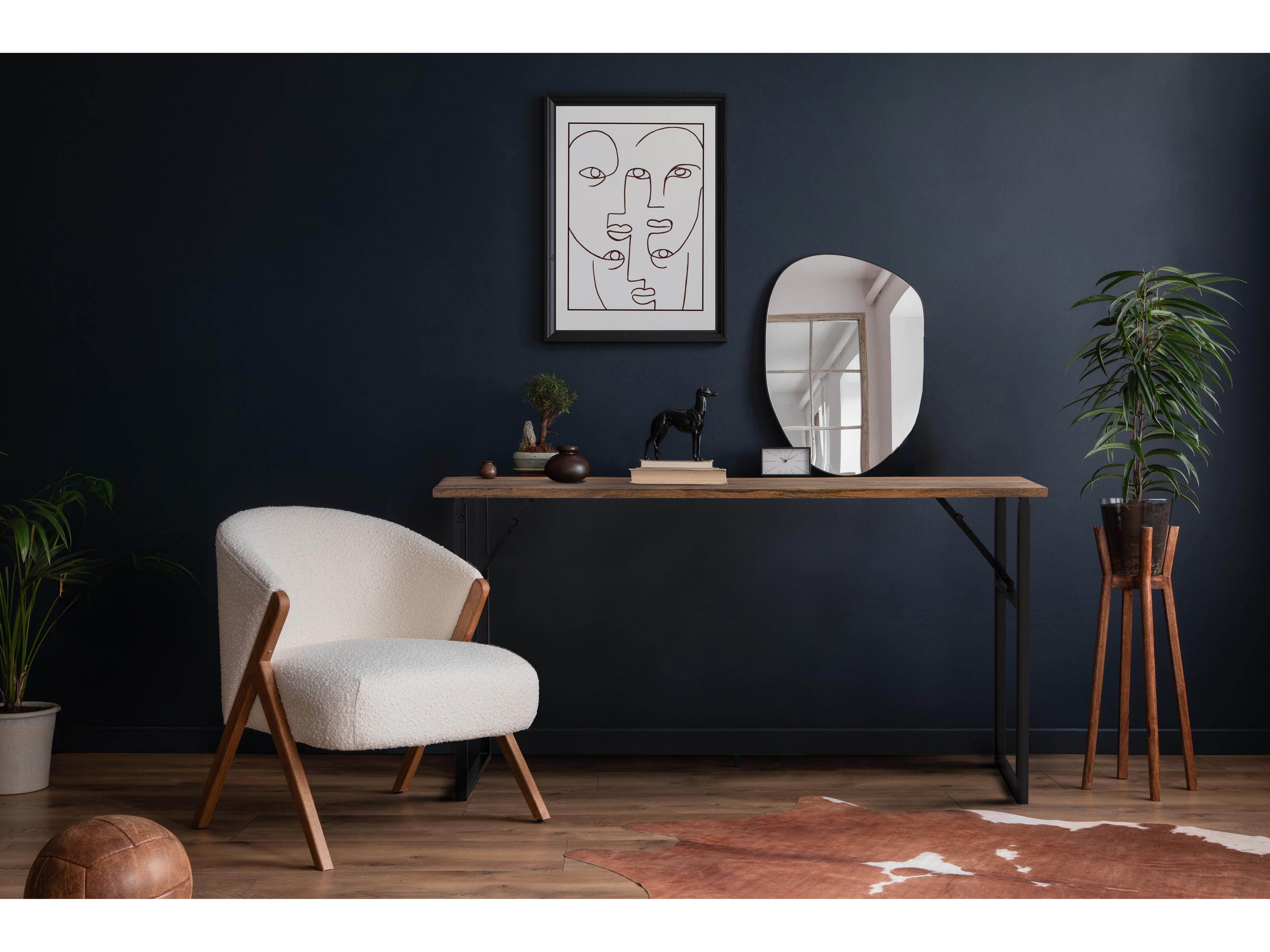 Canarm Deven Rectangular Wood Console Table