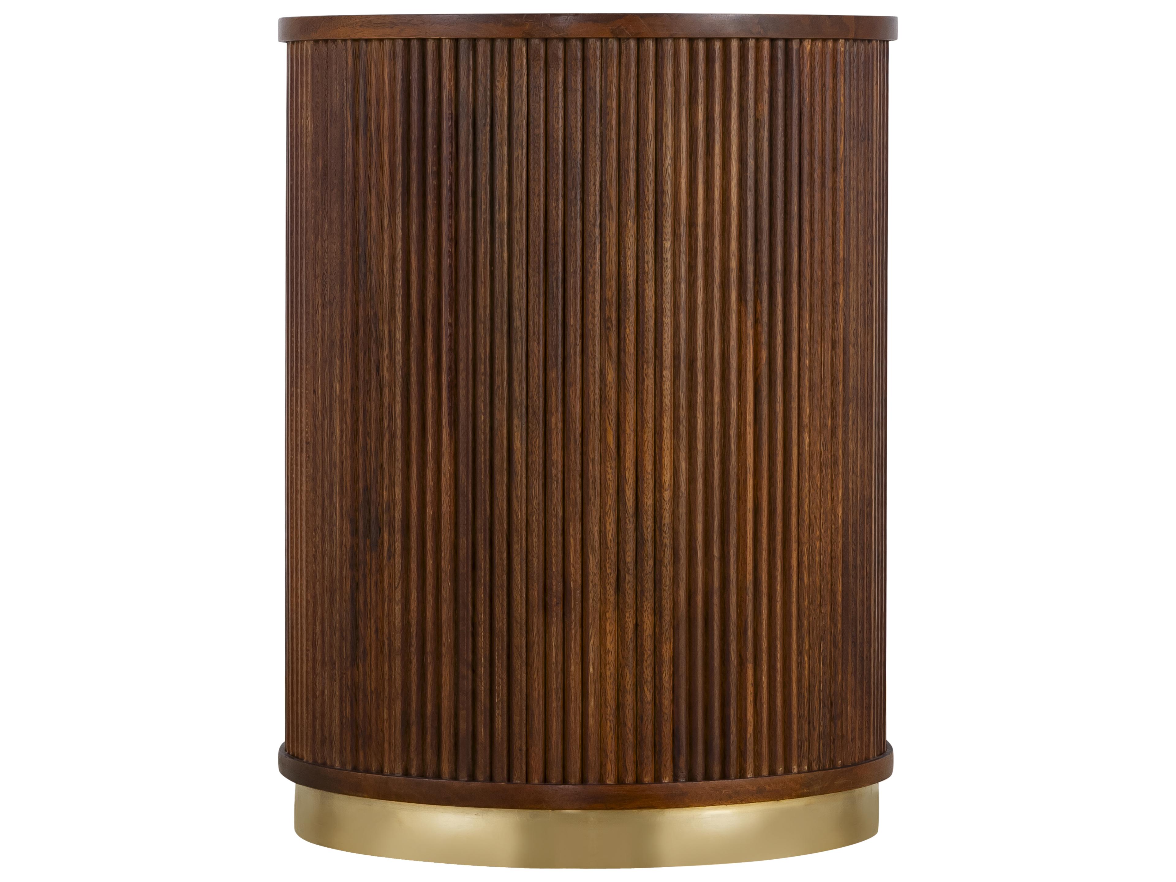 Canarm Delaney Round Wood End Table