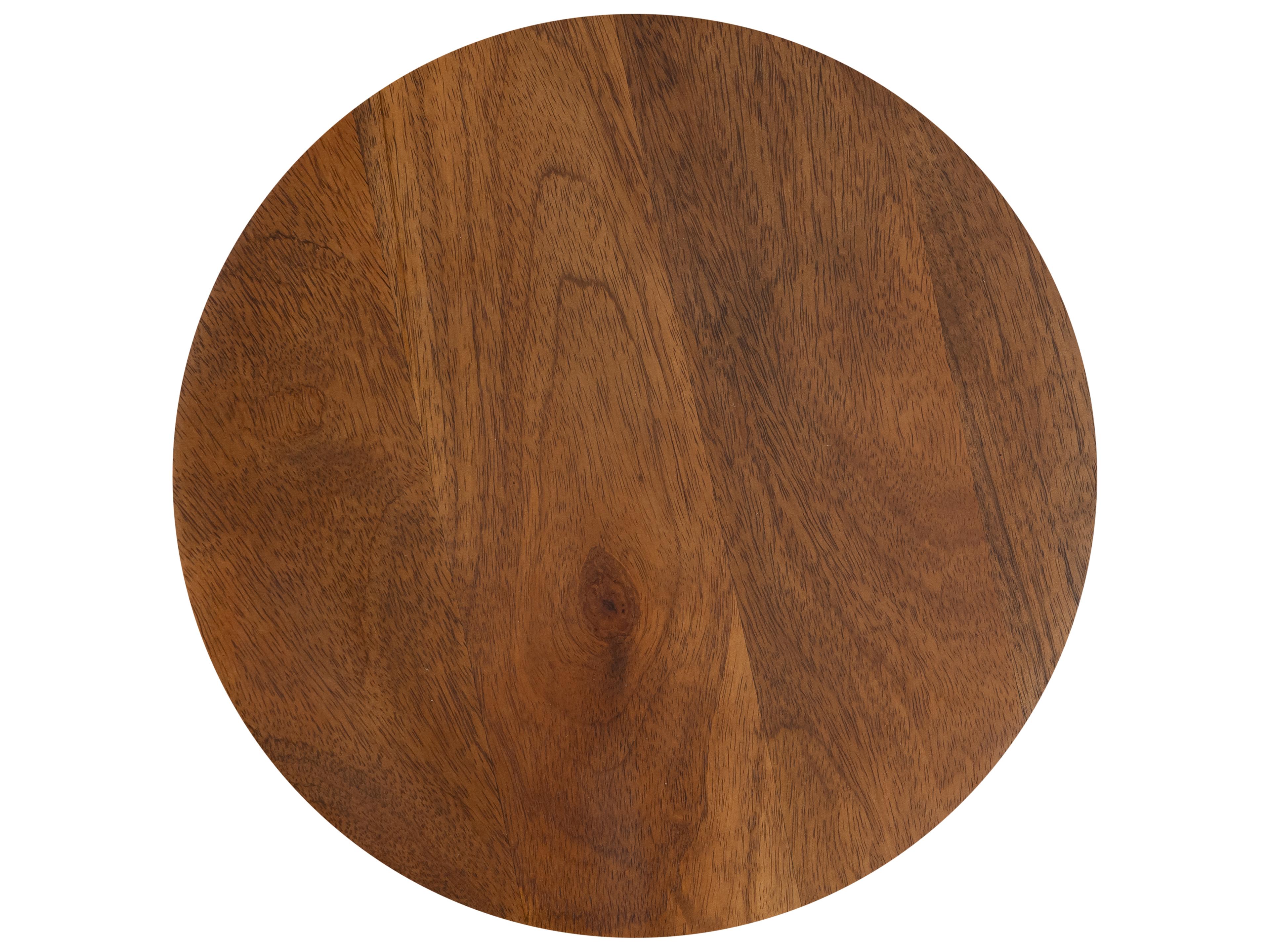 Canarm Charlie Round Wood End Table