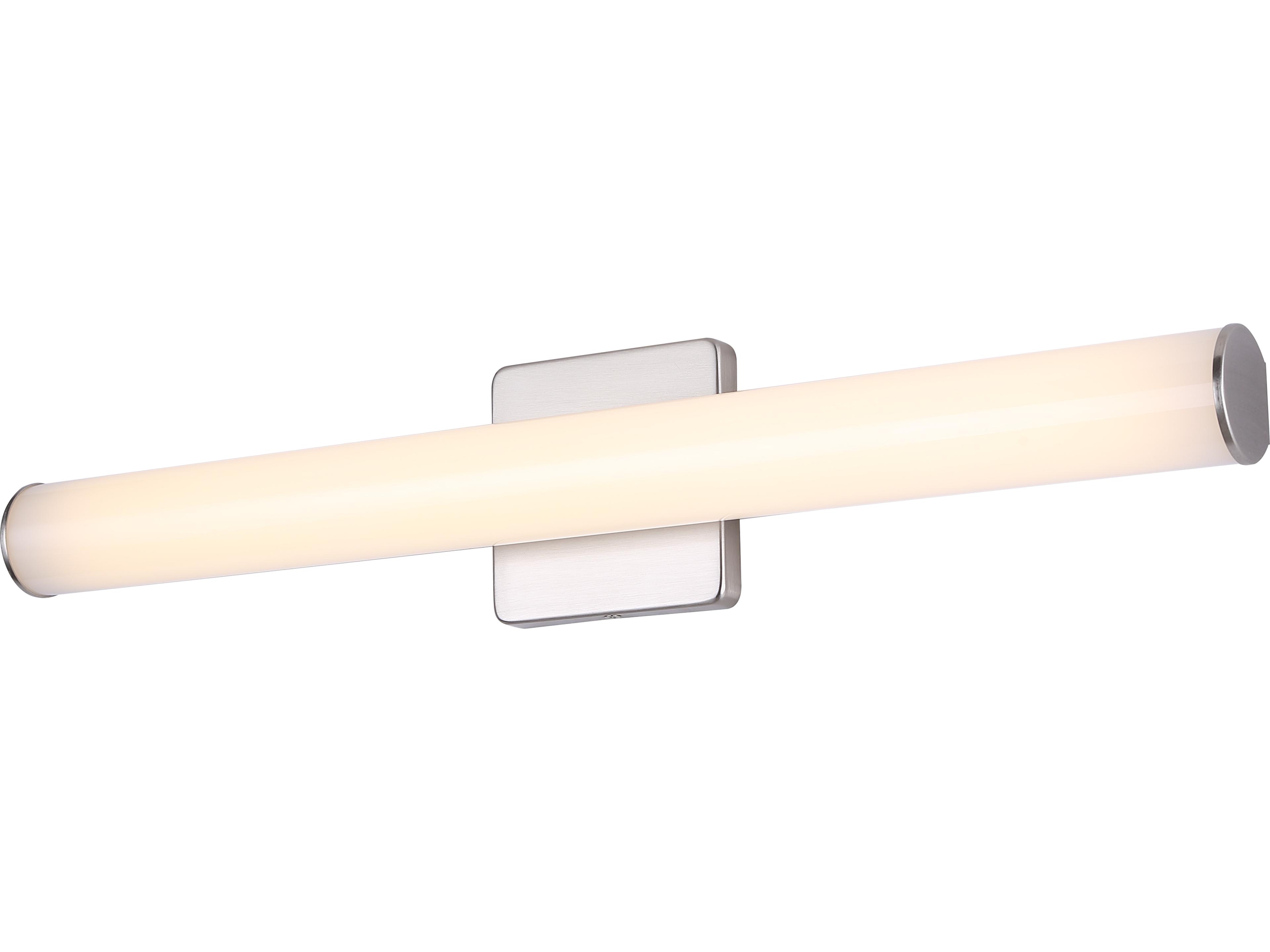 Osten 1 -light Nickel LED Vanity Light