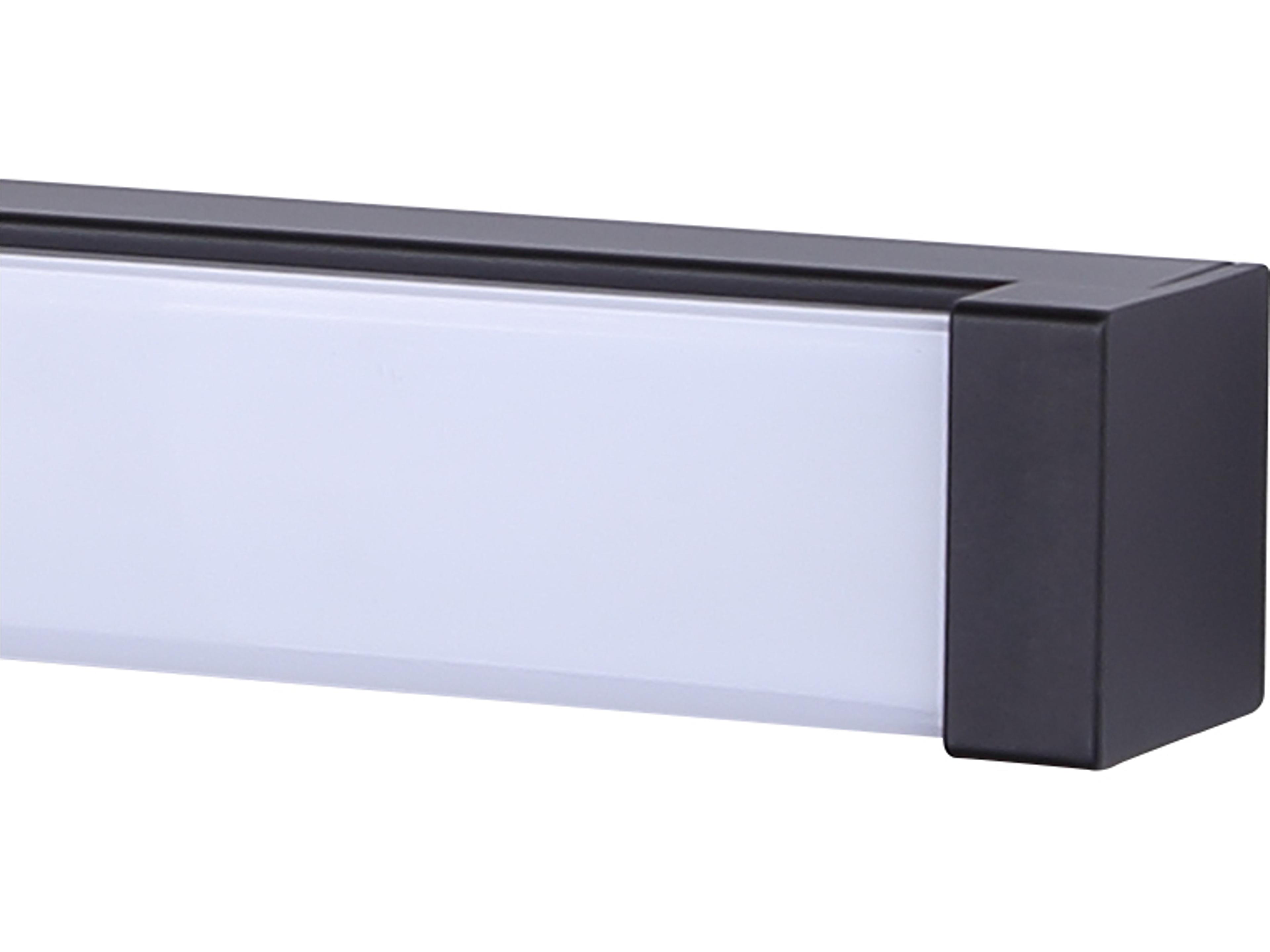 Canarm Jonah 1 -light Black LED Vanity Light